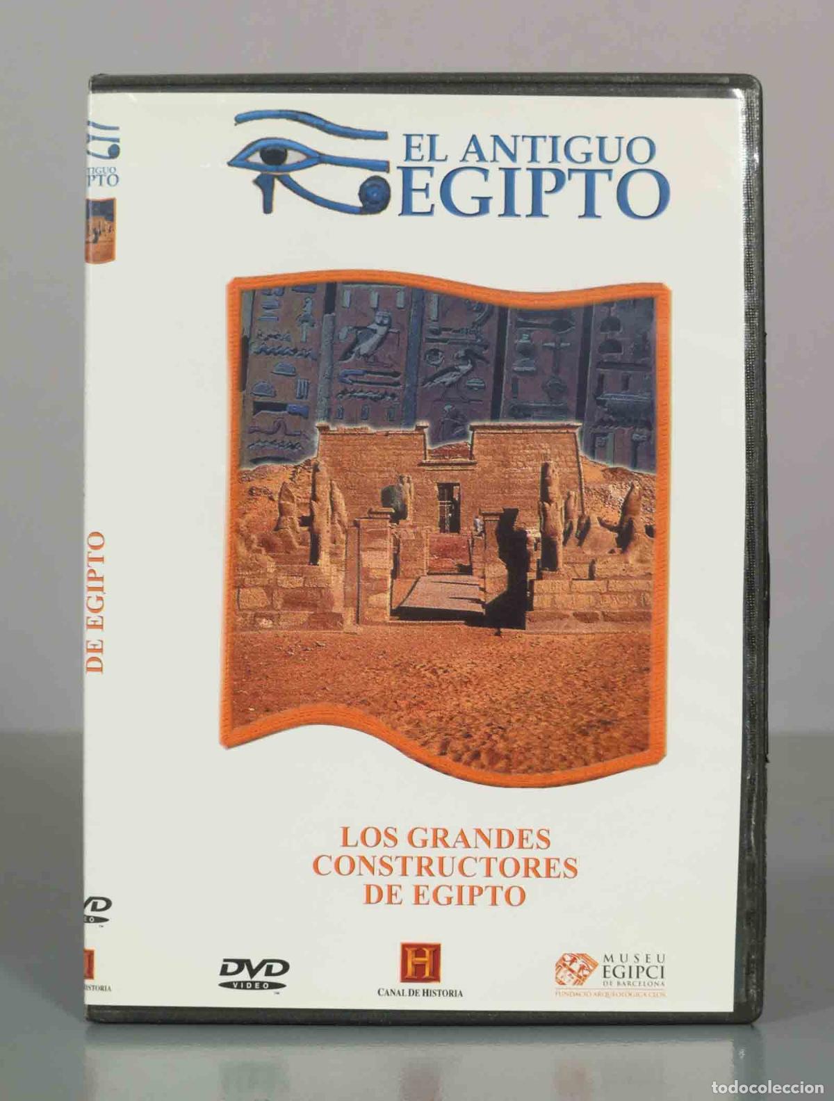 Cine: DVD. El Antiguo Egipto: Los Grandes Constructores de Egipto - Canal Historia, Museu Egipci de Barcel