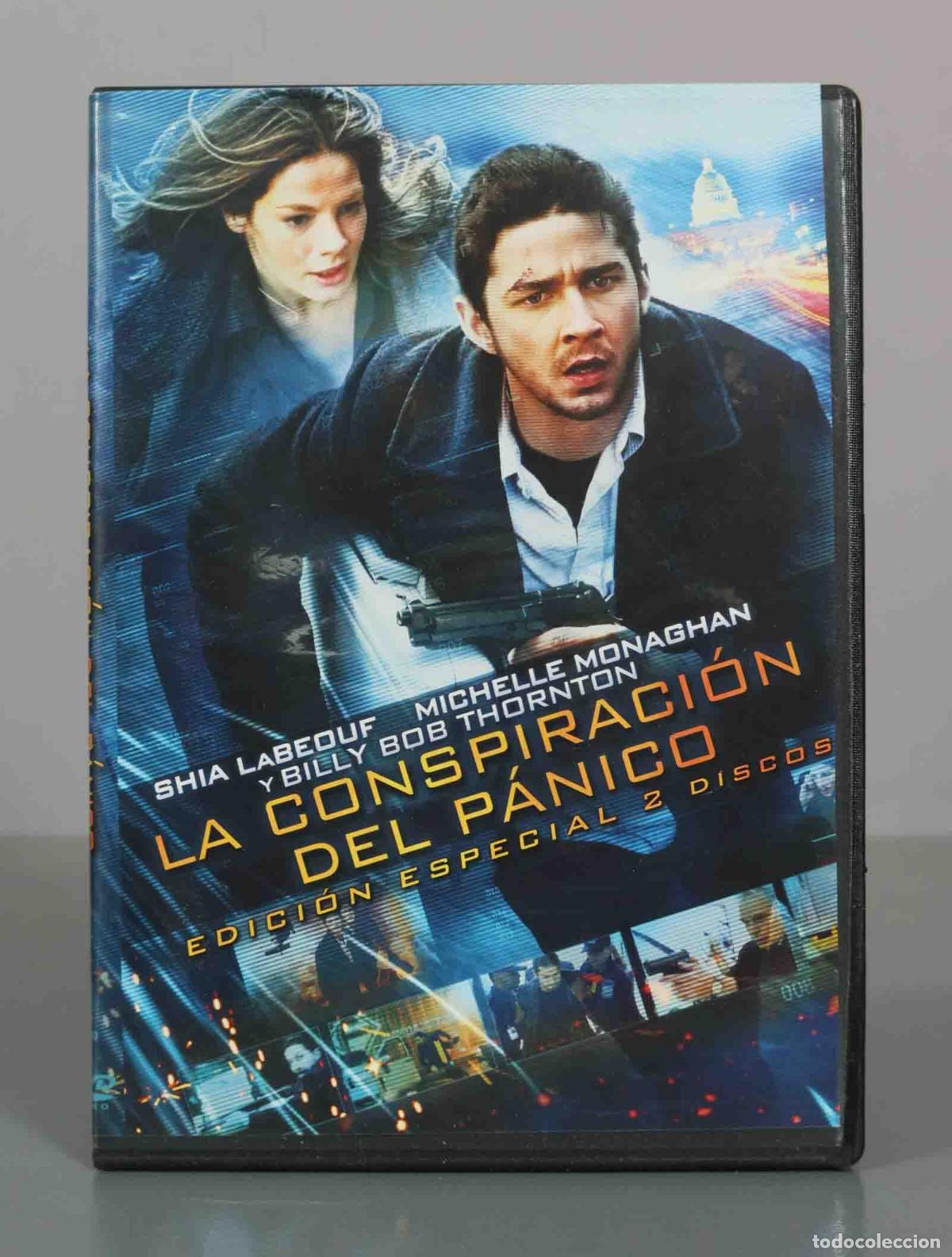 Cine: DVD. La conspiraci&oacute;n del p&aacute;nico - Shia LaBeouf, Michelle Monaghan, Billy Bob Thornton