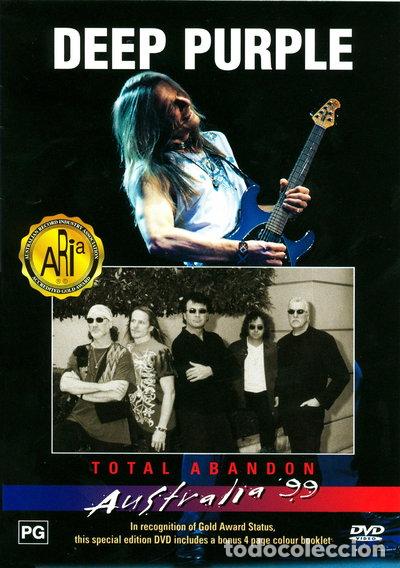 Cine: Deep Purple - Total Abandon: Live in Australia '99- 6975930000526