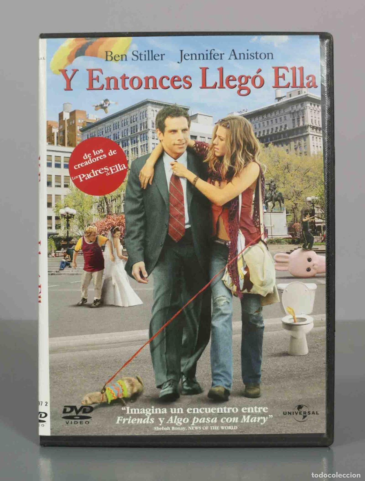 Cine: DVD. Y Entonces Lleg&oacute; Ella - John Hamburg - Ben Stiller, Jennifer Aniston