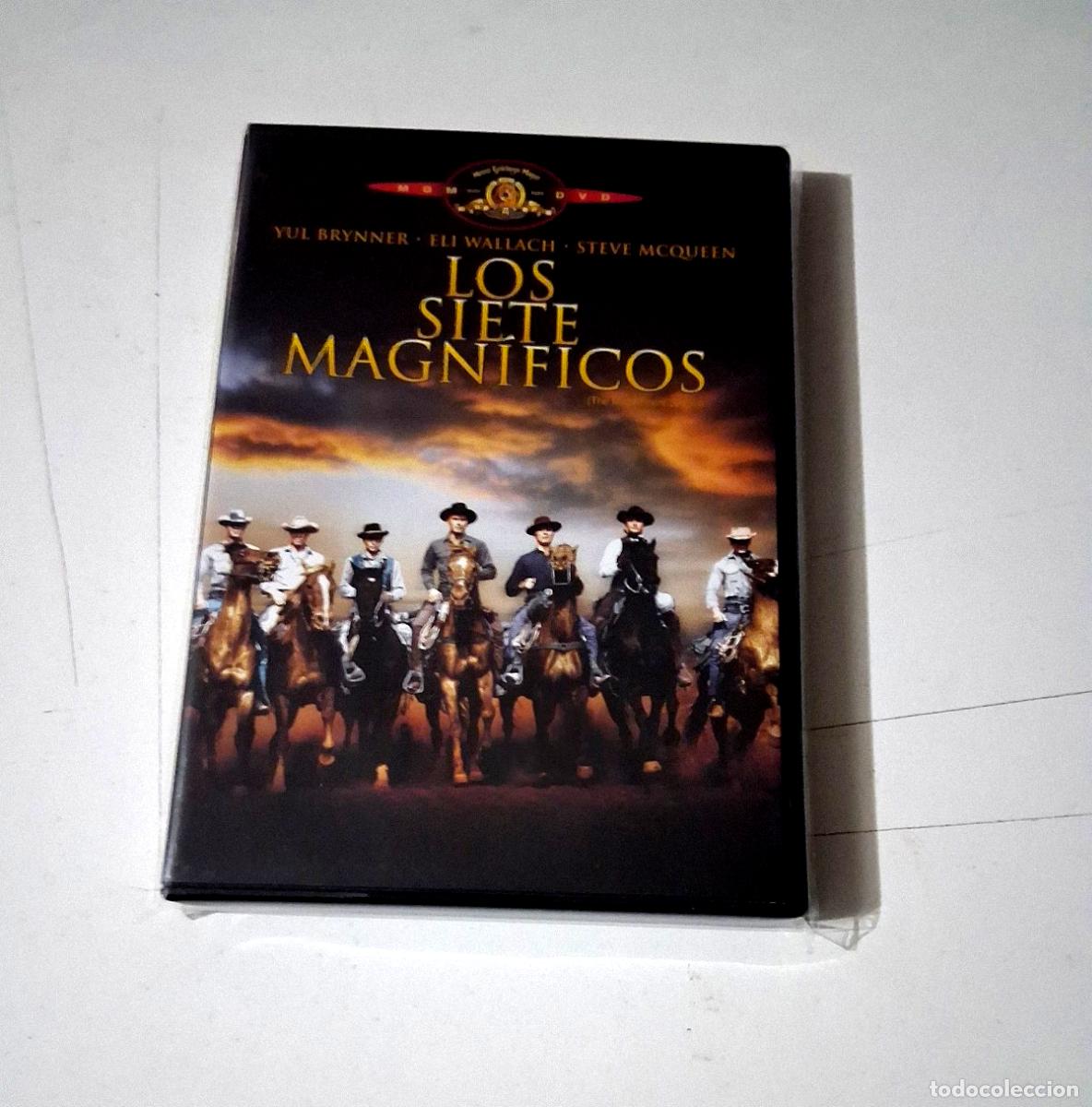 Cine: DVD &rdquo;LOS SIETE MAGNIFICOS&rdquo; COMO NUEVO JOHN STURGES YUL BRYNNER ELI WALLACH STEVE