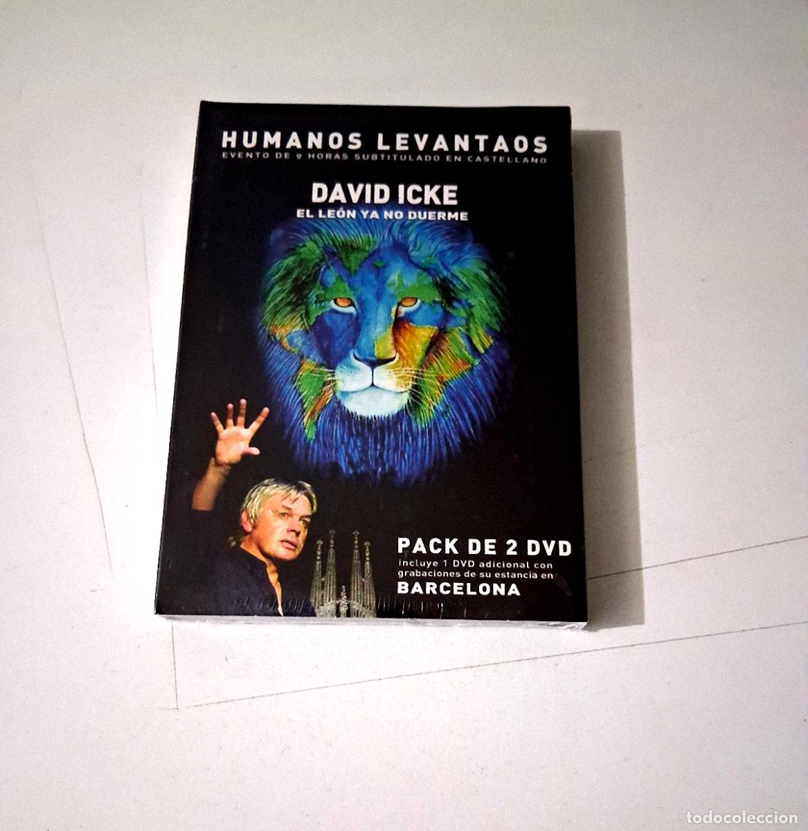 Cine: DVD &rdquo;HUMANOS LEVANTAOS&rdquo; 3DVD PRECINTADO SEALED DAVID ICKE EL LEON YA NO DUERM
