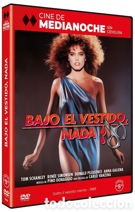 Cine: Bajo el vestido, nada (Sotto il vestito niente) -Cine de medianoche- - DVD