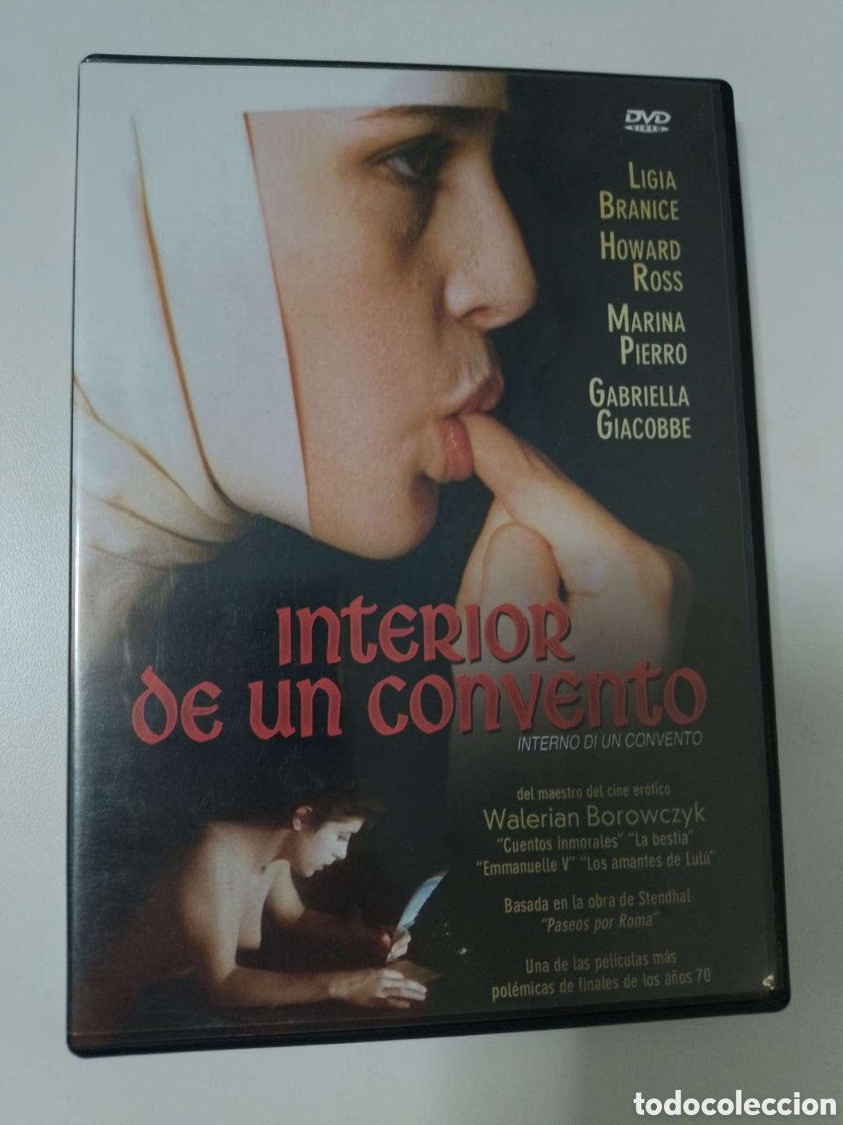 Cine: INTERIORIOR DE UN CONVENTO - WALERIAN BOROWCZYK - DVD