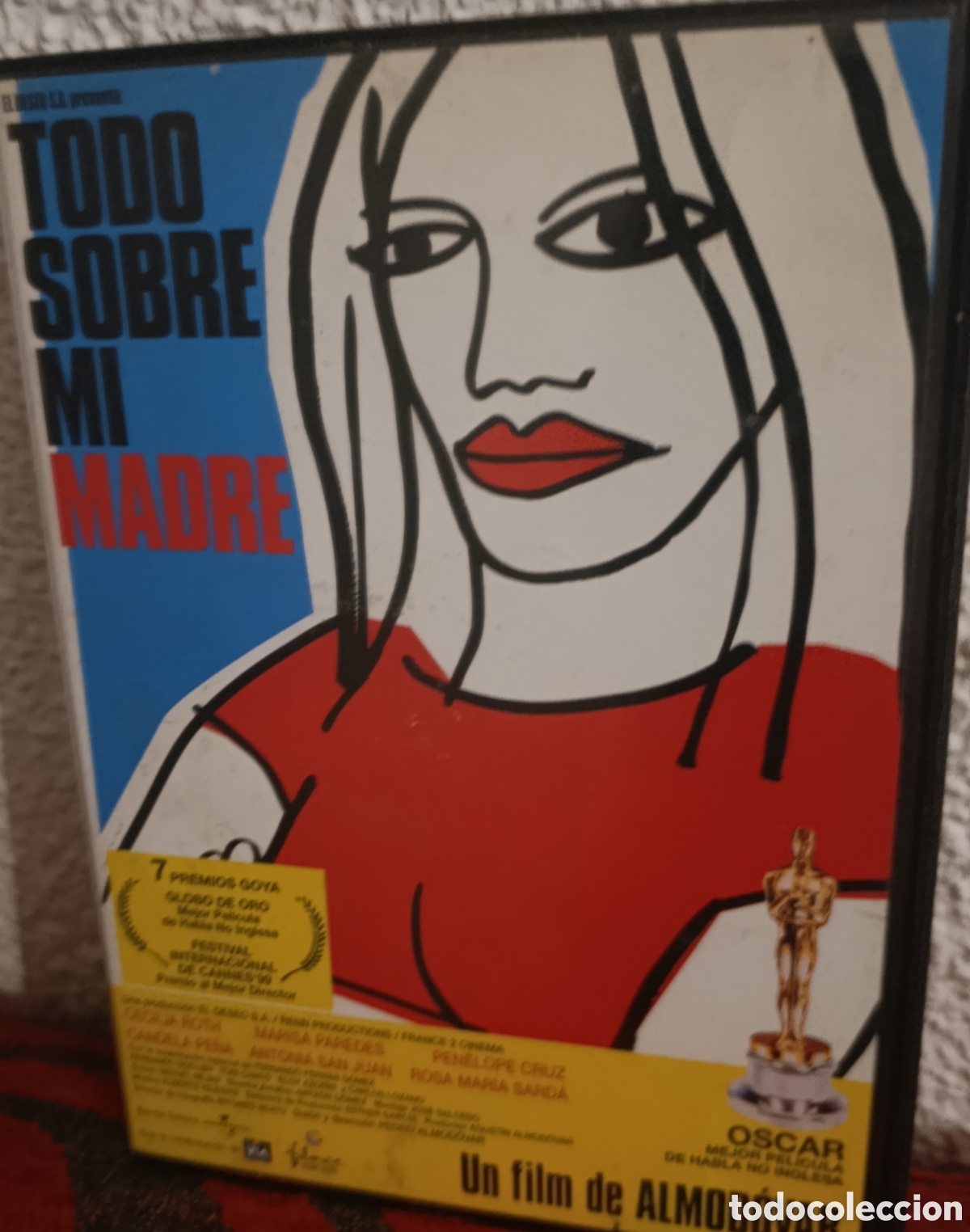 Cine: DVD Todo Sobre Mi Madre - Pedro Almod&oacute;var