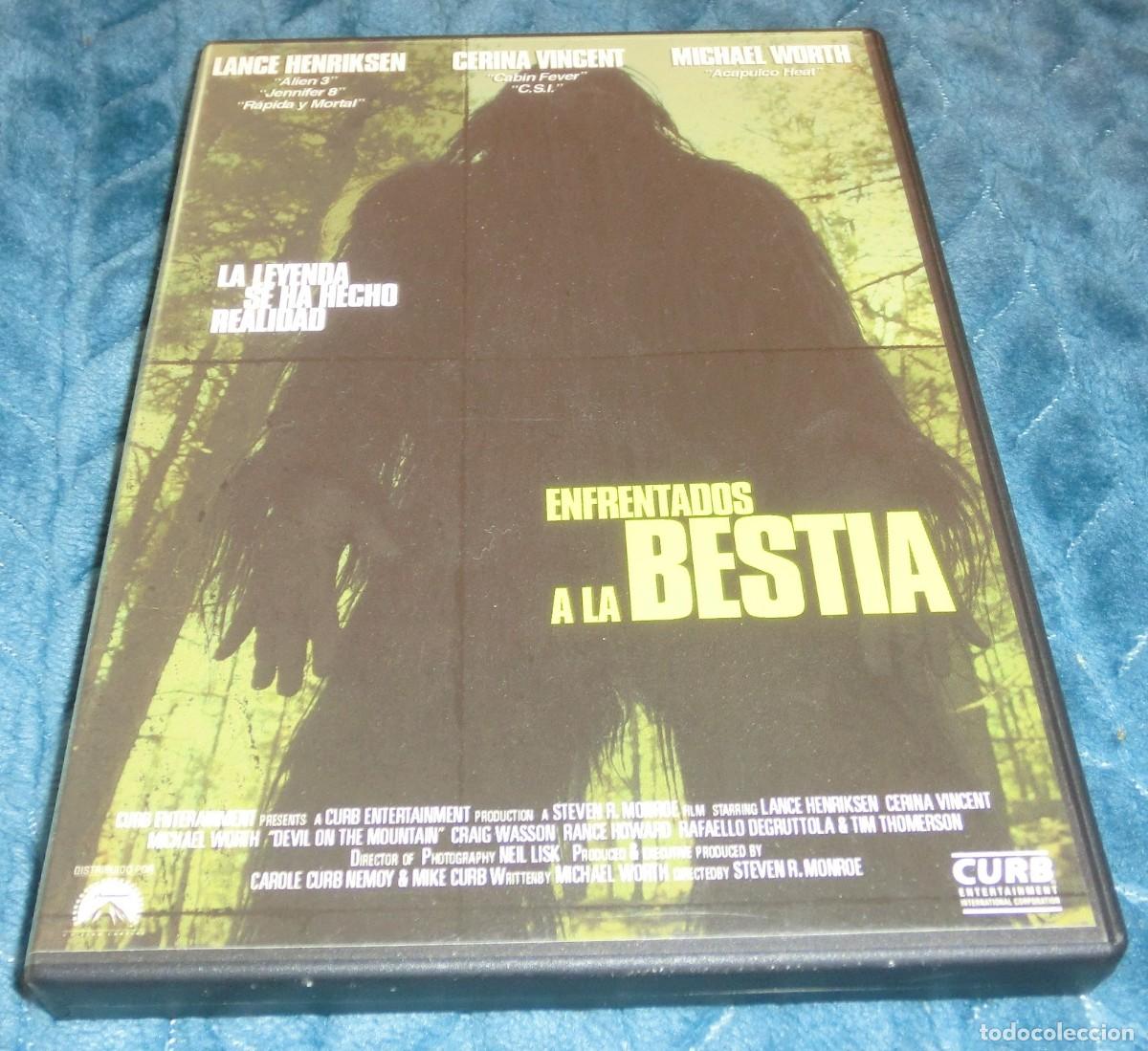 Cine: DVD ENFRENTADOS A LA BESTIA - LANCE HENRIKSEN (DE COLECCIONISTA - PERFECTO ESTADO-UN SOLO USO)