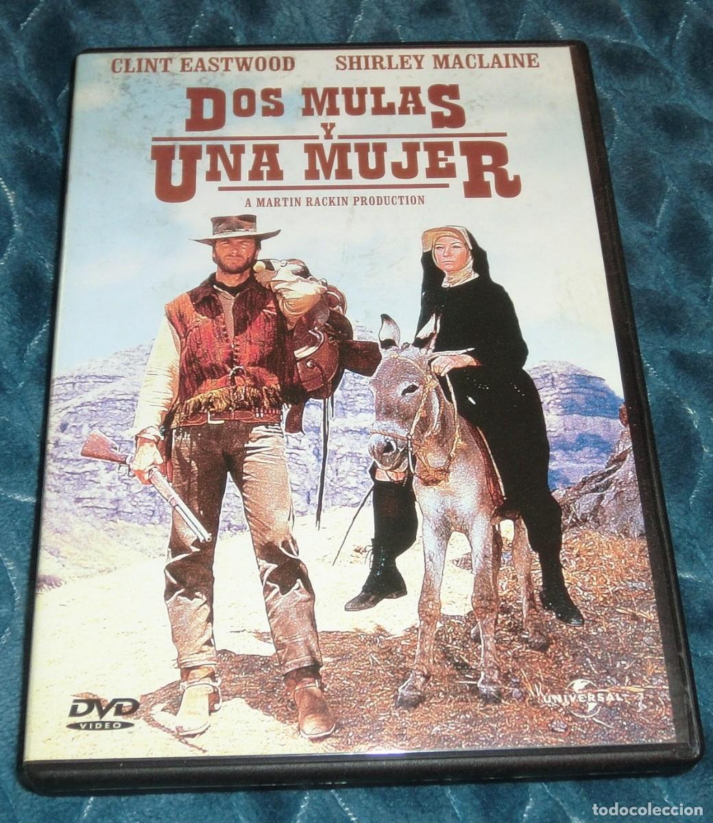 Cine: DVD DOS MULAS Y UNA MUJER - CLINT EASTWOOD (DE COLECCIONISTA - PERFECTO ESTADO-UN SOLO USO)