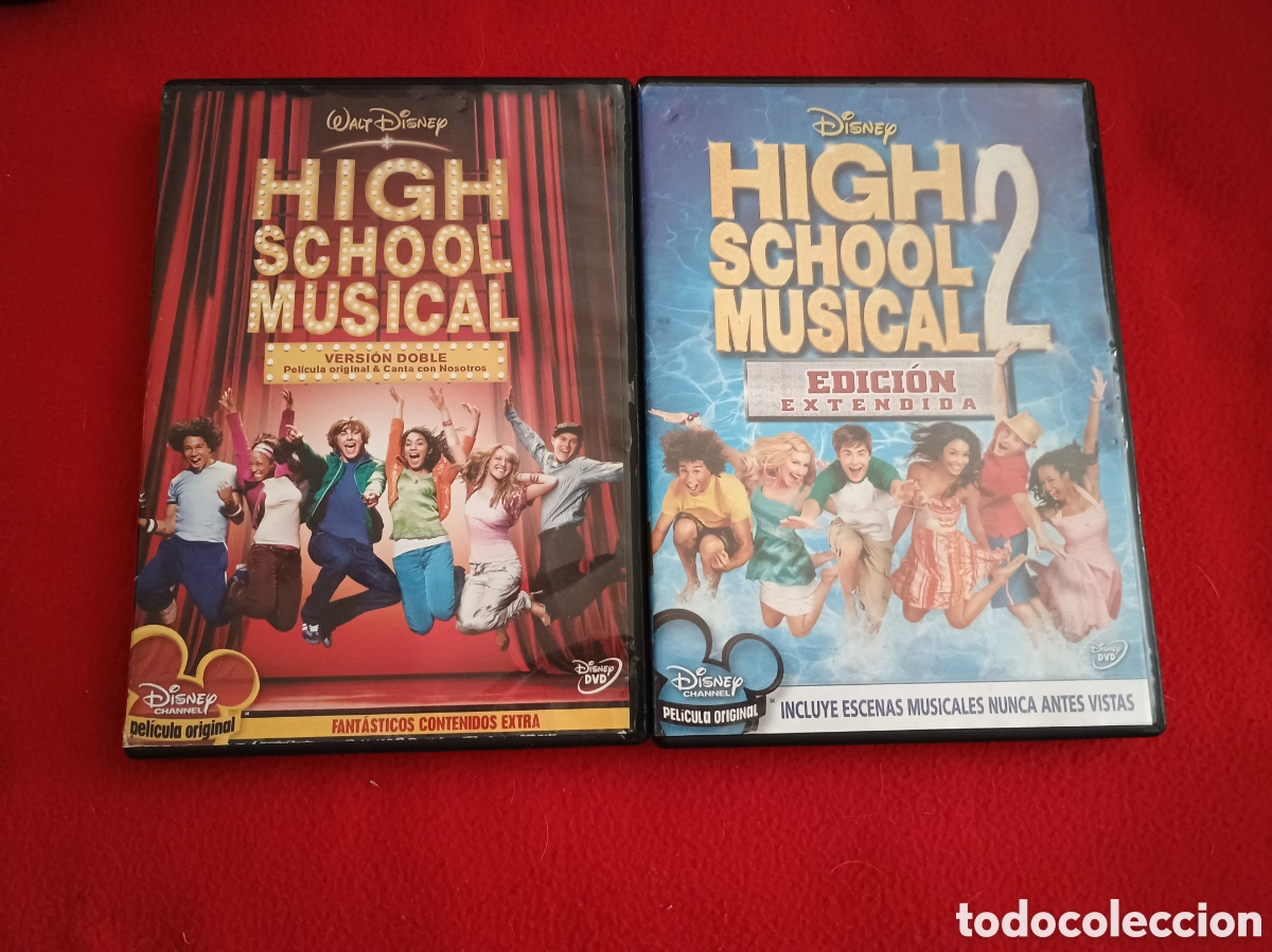 Kino: Dvd high school musical 1 y 2 (versi&oacute;n doble y edici&oacute;n extendida) Disney