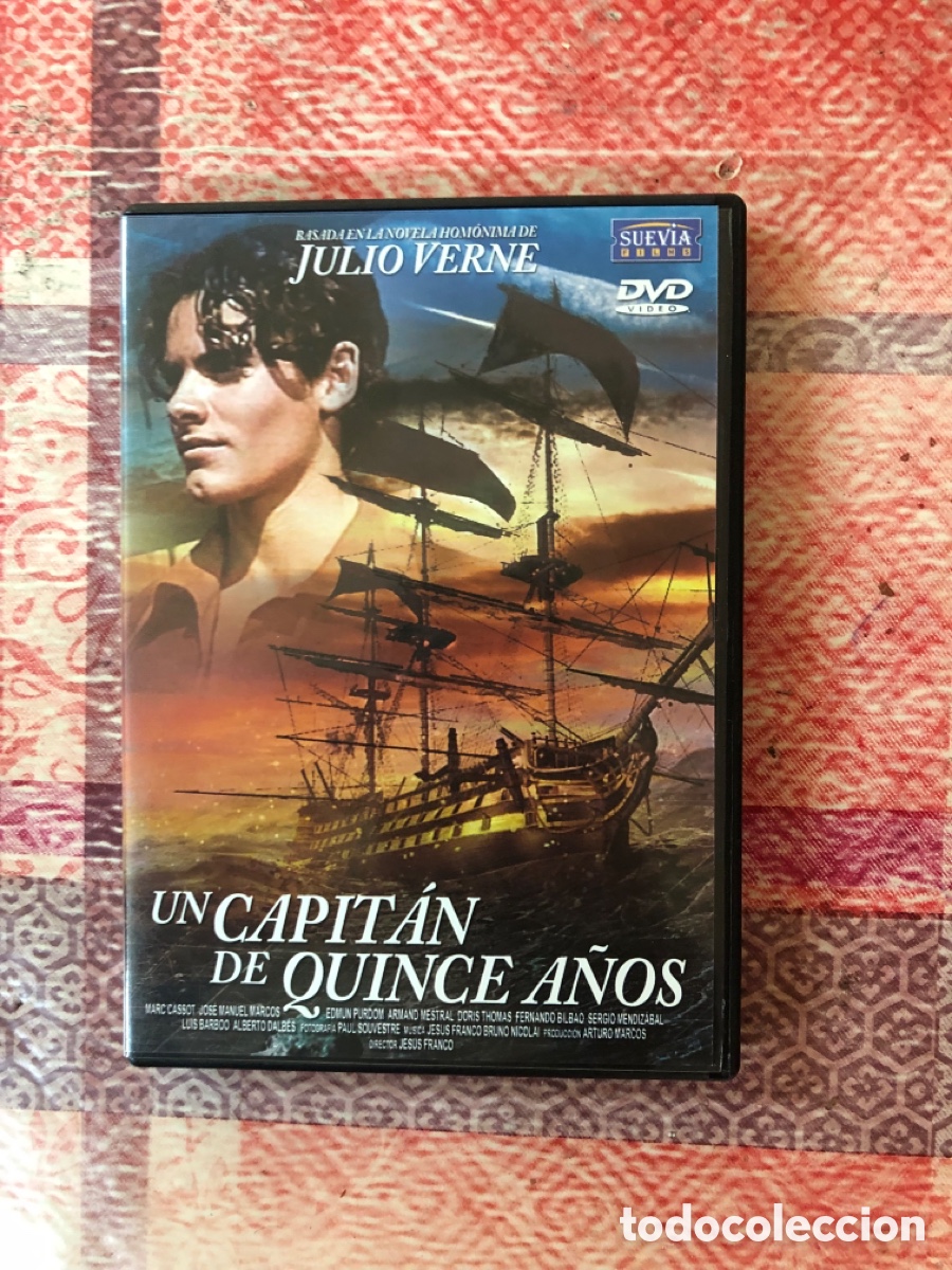 Cine: Un capit&aacute;n de quince a&ntilde;os dvd descatalogado