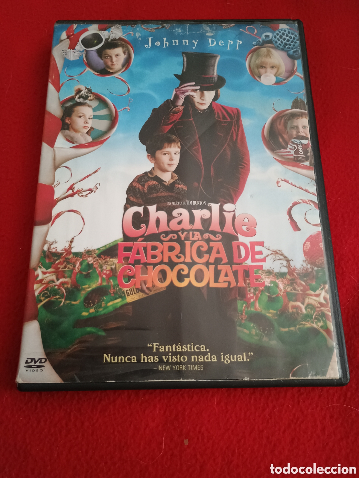 Cinema: Dvd Charlie y la f&aacute;brica de chocolate - Tim burton Johnny Deep