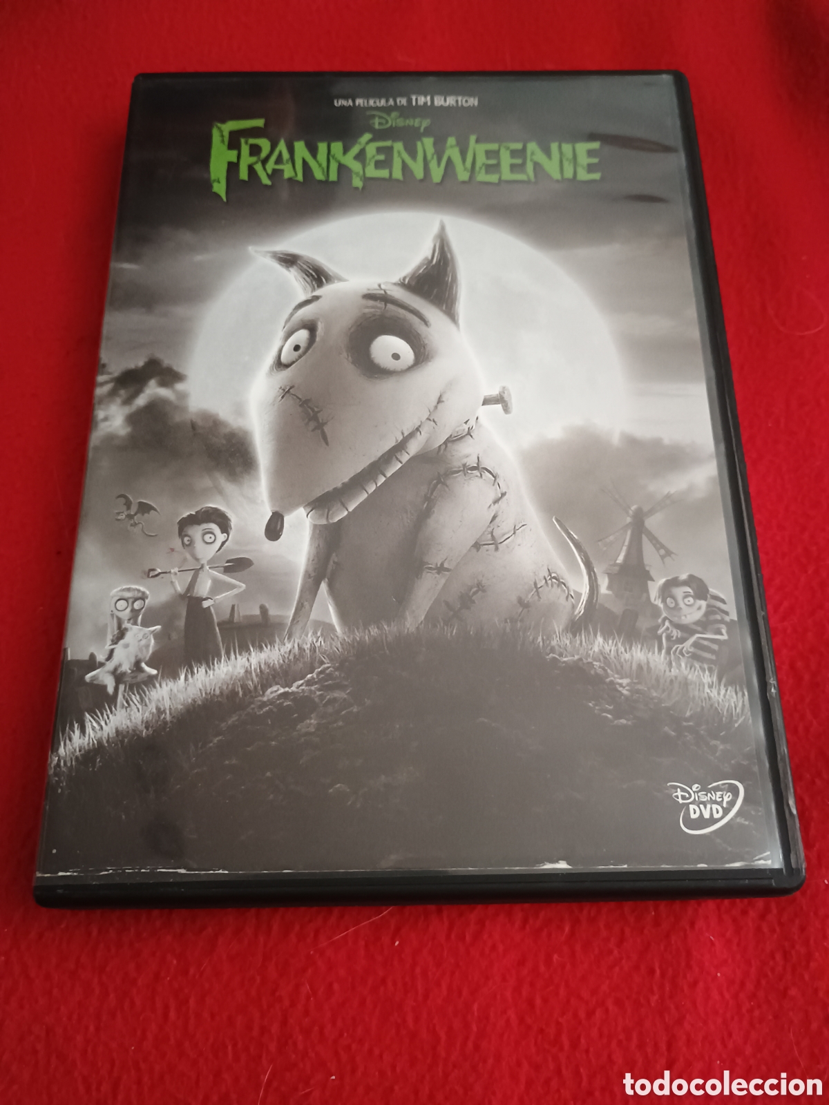 Cine: Dvd frankenweenie - Tim burton Disney
