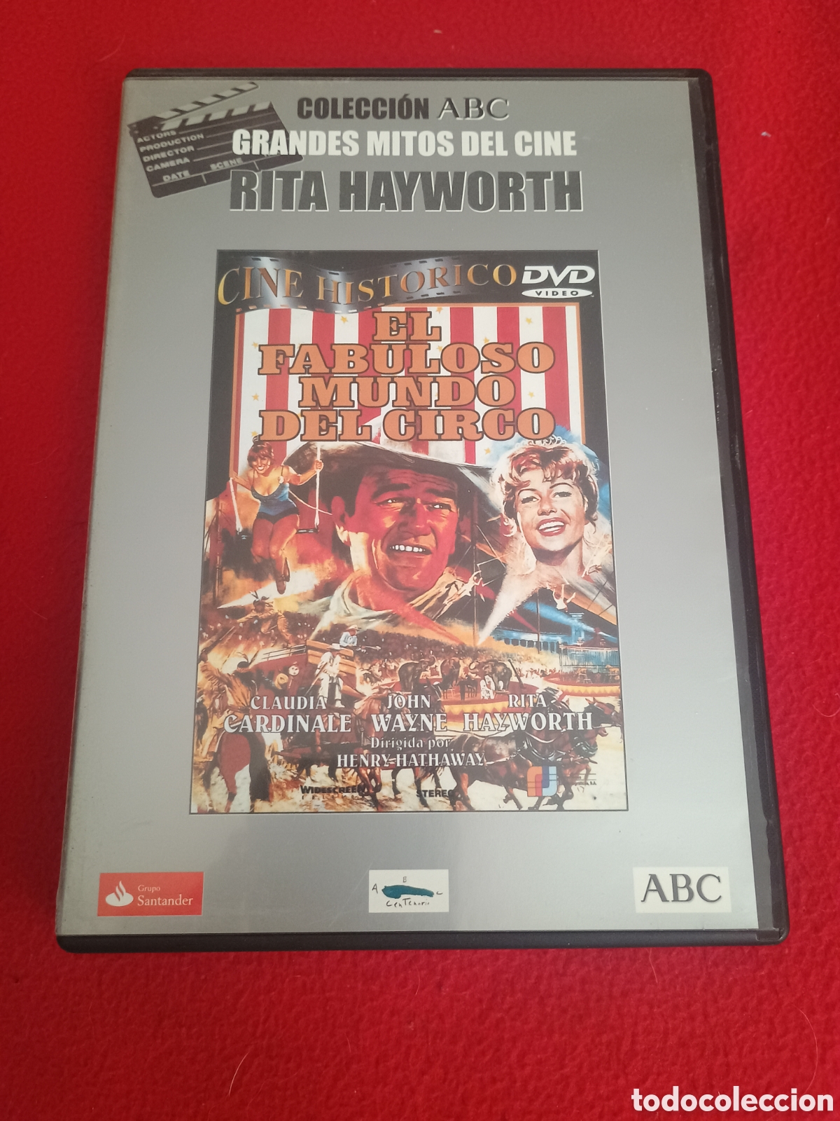 Cine: Dvd el fabuloso mundo del circo - Rita hayworth John wayne claudia cardinale