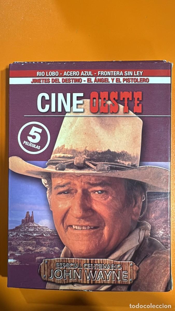 Cine: Cine OESTE John wayne (5 pel&iacute;culas) [DVD] &rdquo;CART&Oacute;N&rdquo;