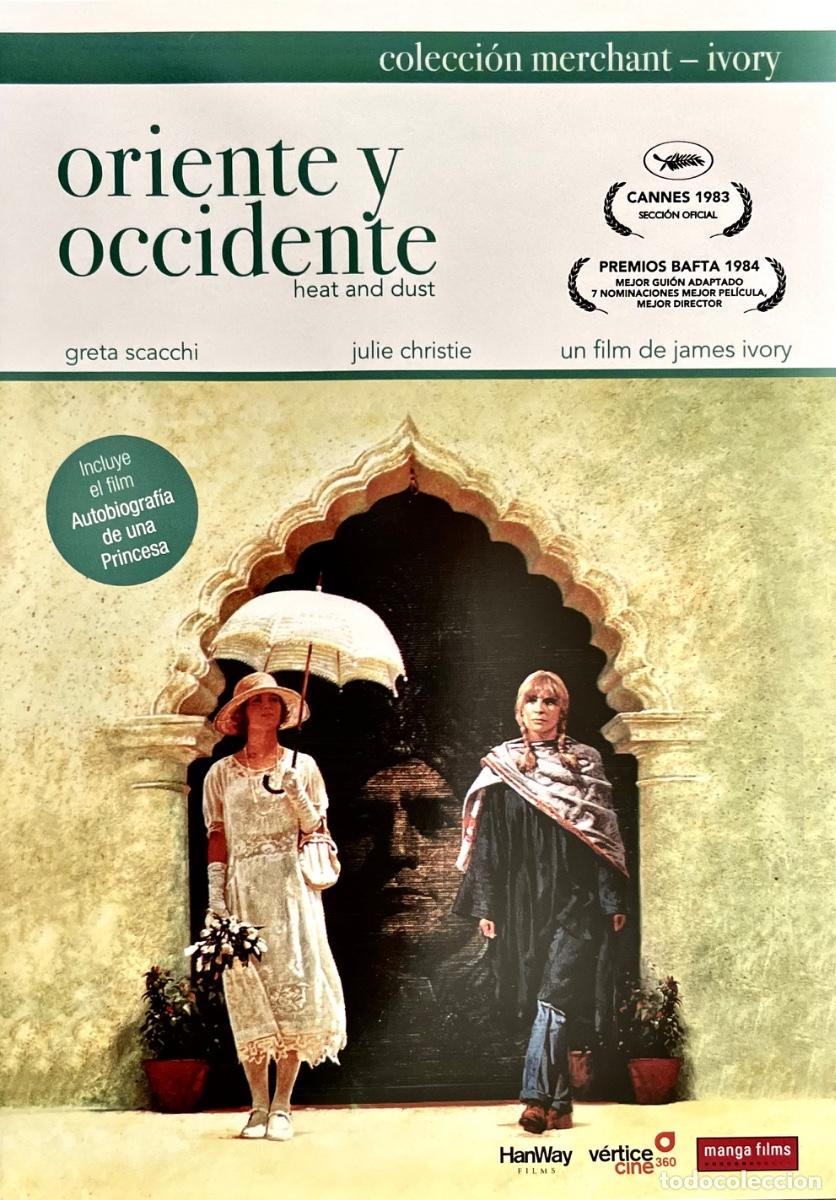 Cine: ORIENTE Y OCCIDENTE. Greta Scacchi. Julie Christie.. Shashi Kapoor. James Ivory. CON EXTRAS.