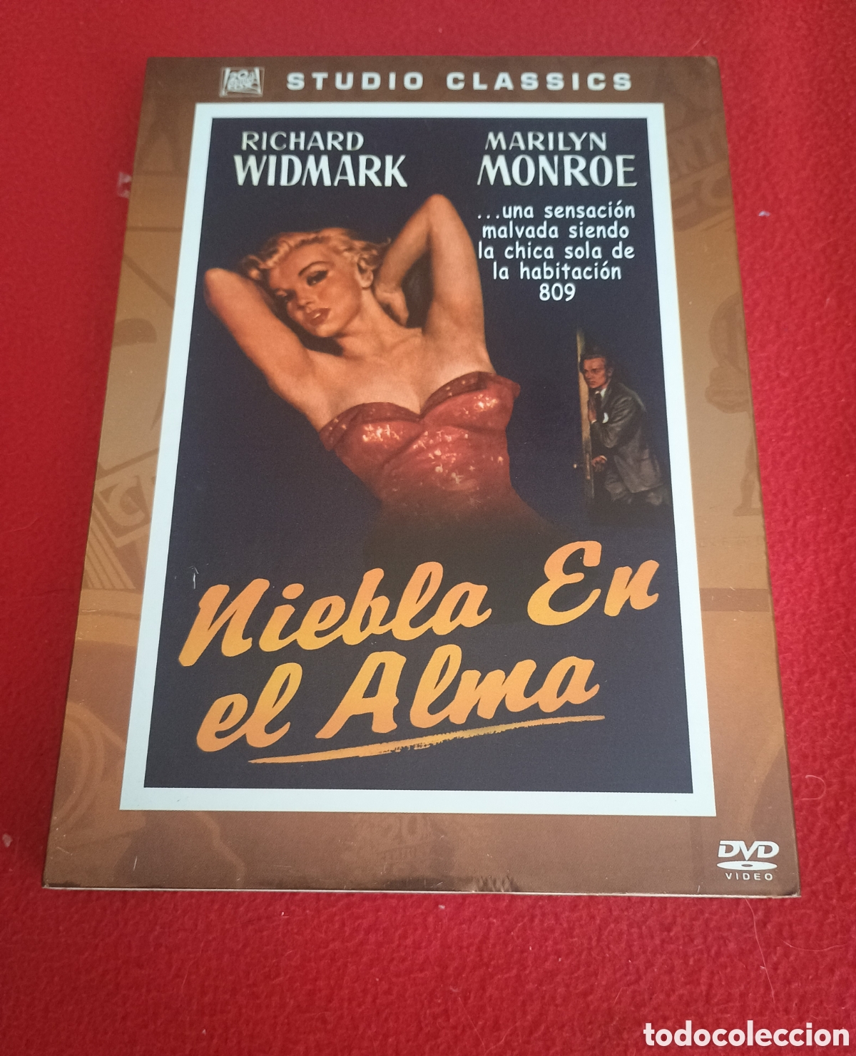 Cine: Dvd niebla en el alma - Marilyn Monroe Richard widmark Anne bancroft