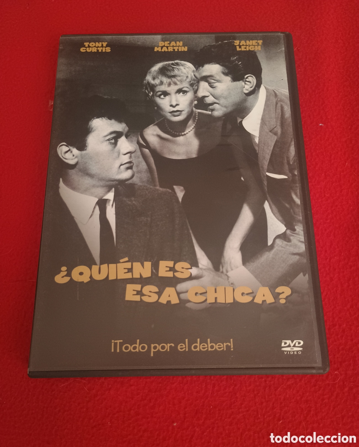 Cine: Dvd &iquest;quien es esa chica? - Tony Curtis Dean Martin Janet leigh