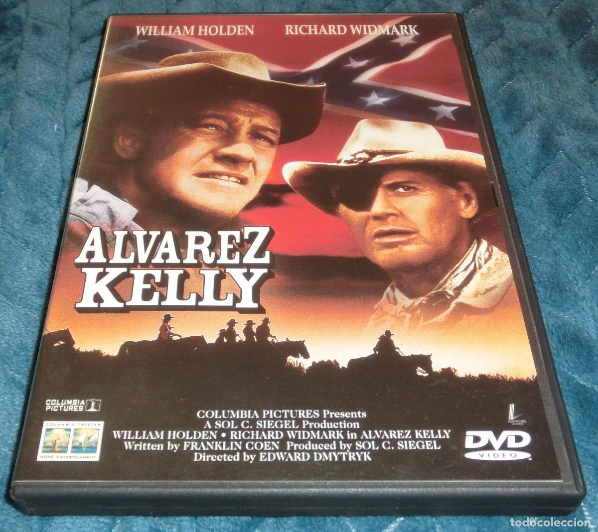 Cine: DVD ALVAREZ KELLY - WILLIAM HOLDEN (DE COLECCIONISTA - PERFECTO ESTADO-UN SOLO USO)