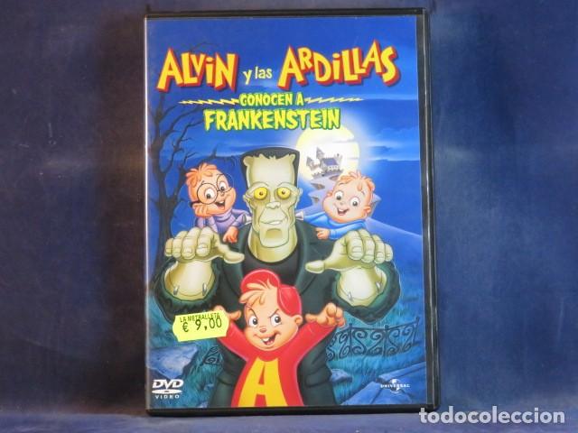 Cine: ALVIN Y LAS ARDILLAS CONOCEN A FRANKENSTEIN - DVD
