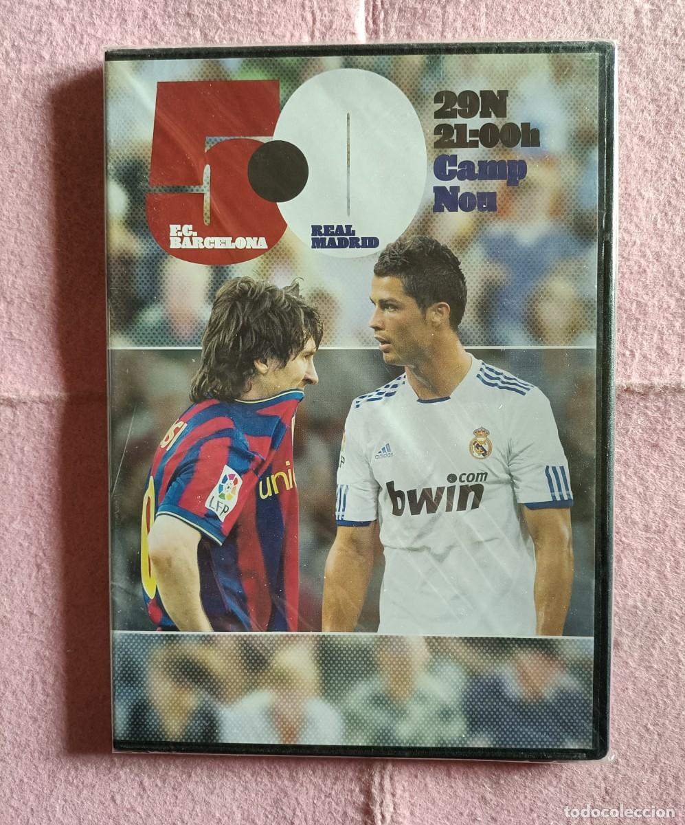 Cine: DVD F.C.BARCELONA 5 - REAL MADRID 0 - Cristiano Ronaldo / Lionel Messi - NUEVO & PRECINTADO