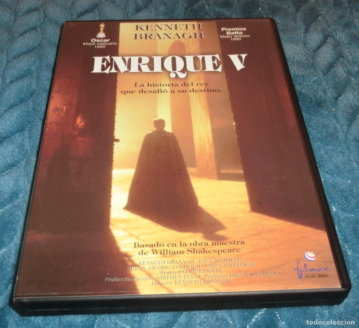 Cine: DVD ENRIQUE V - KENETH BRANAGH (DE COLECCIONISTA - PERFECTO ESTADO-UN SOLO USO)