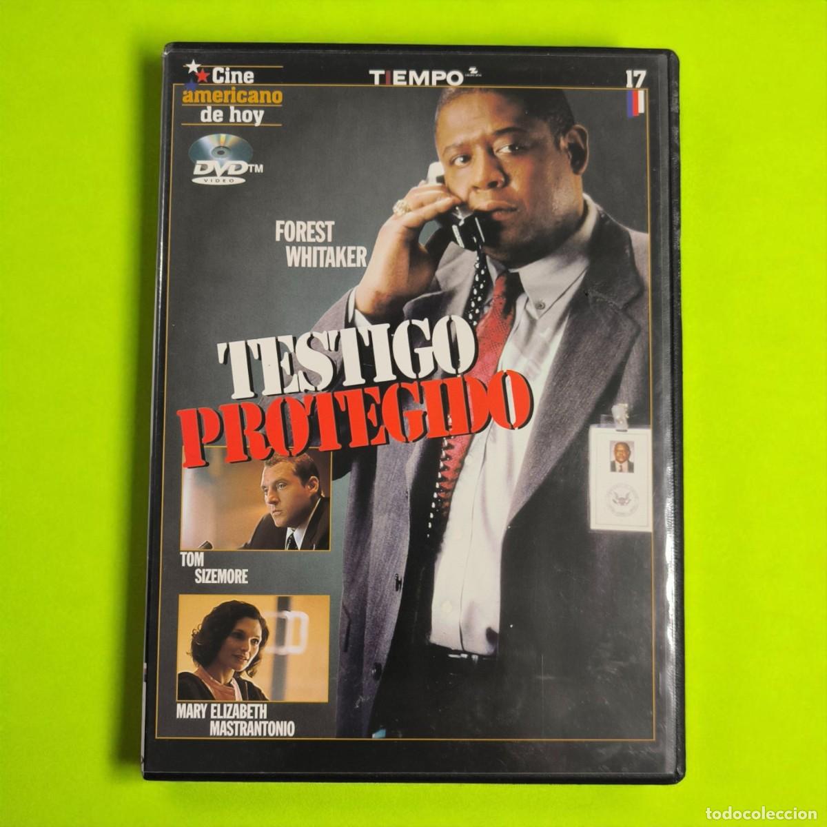 Cine: Testigo Protegido &ndash; DVD Cine Americano De Hoy &ndash; Forest Whitaker, Tom Sizemore, Mary E. Mastrantonio