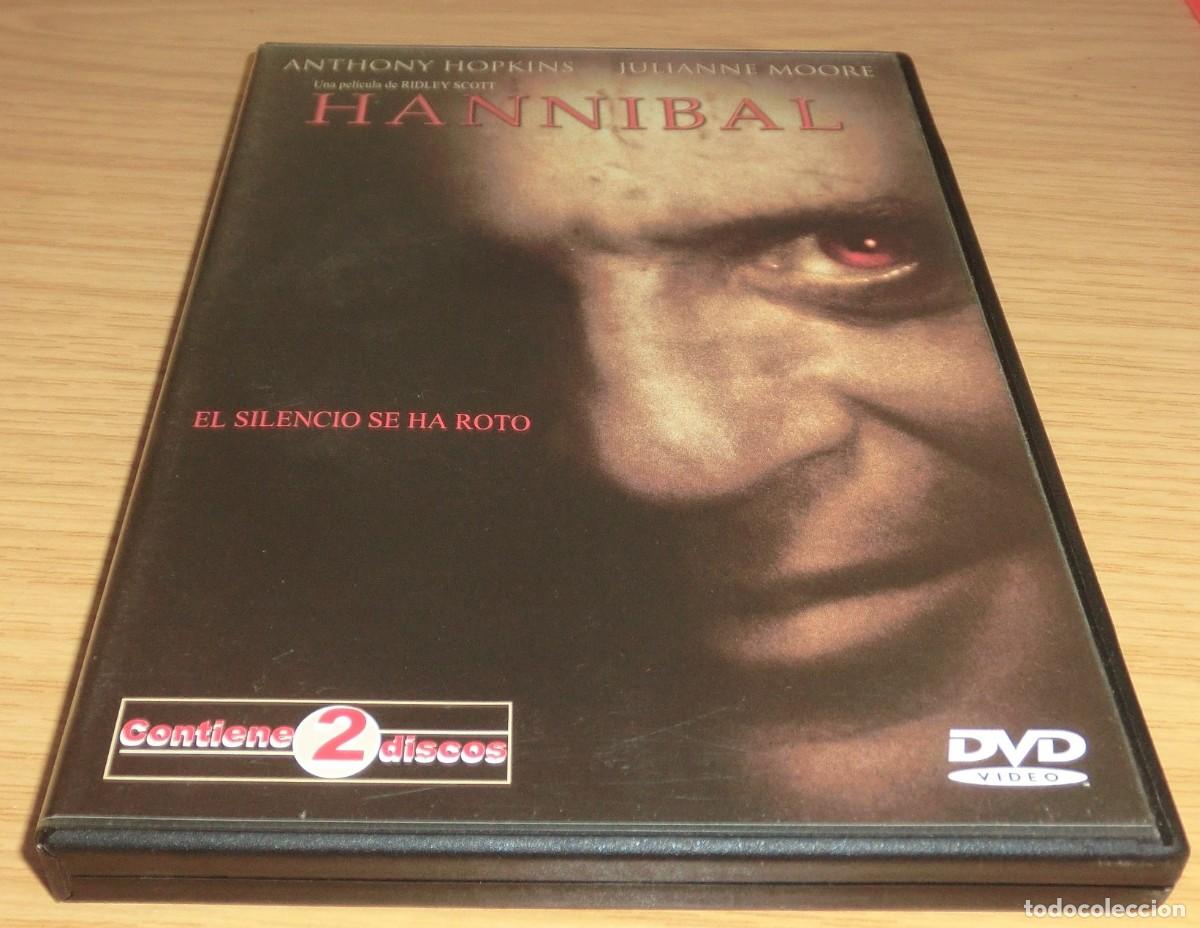 Cinema: 2DVD&acute;S HANNIBAL (EL SILENCIO SE HA ROTO) - ANTHONY HOPKINS (DE COLECCIONISTA - PERFECTO ESTADO)