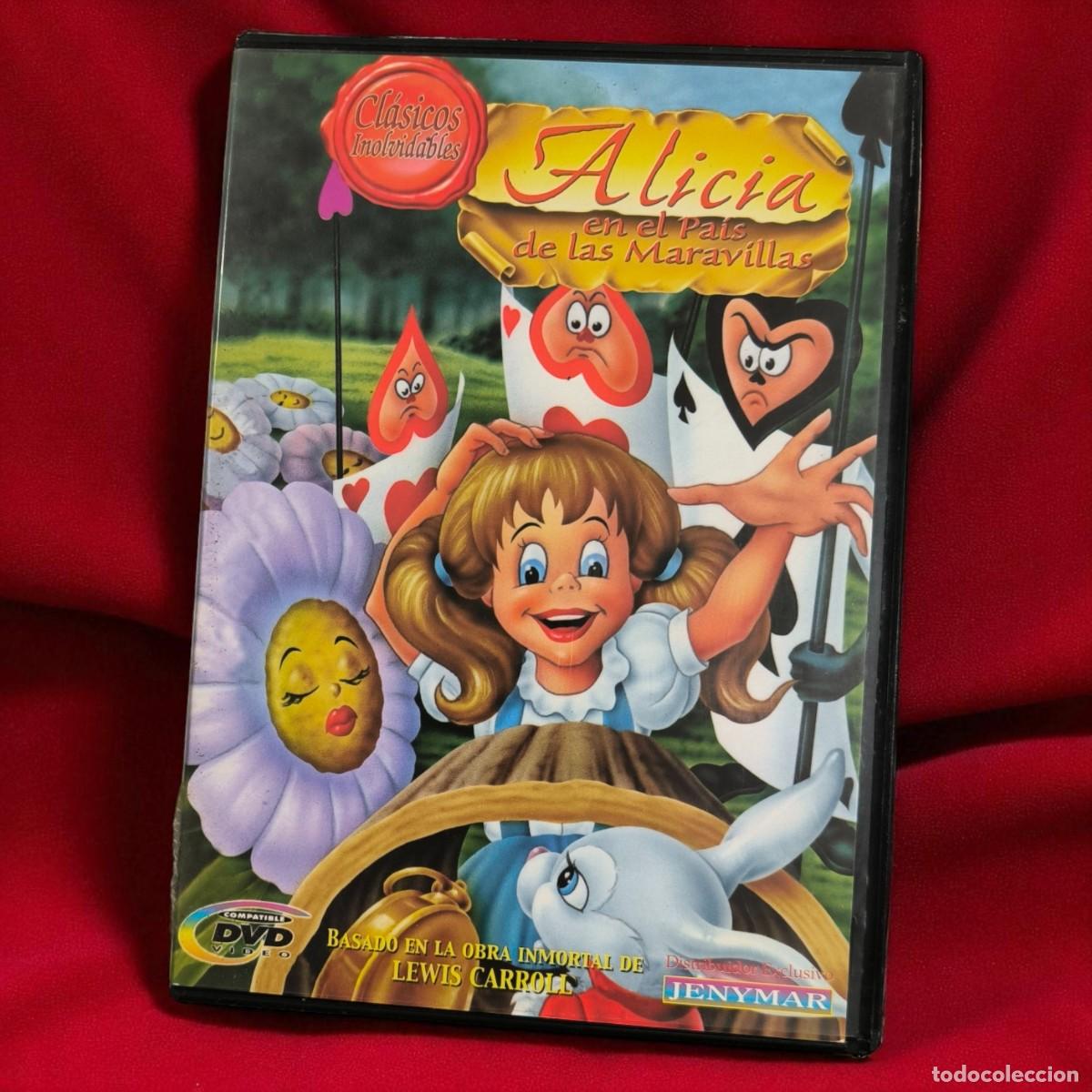 Cine: DVD Alicia En El Pa&iacute;s De Las Maravillas &ndash; Cl&aacute;sico Inolvidable Para Toda La Familia