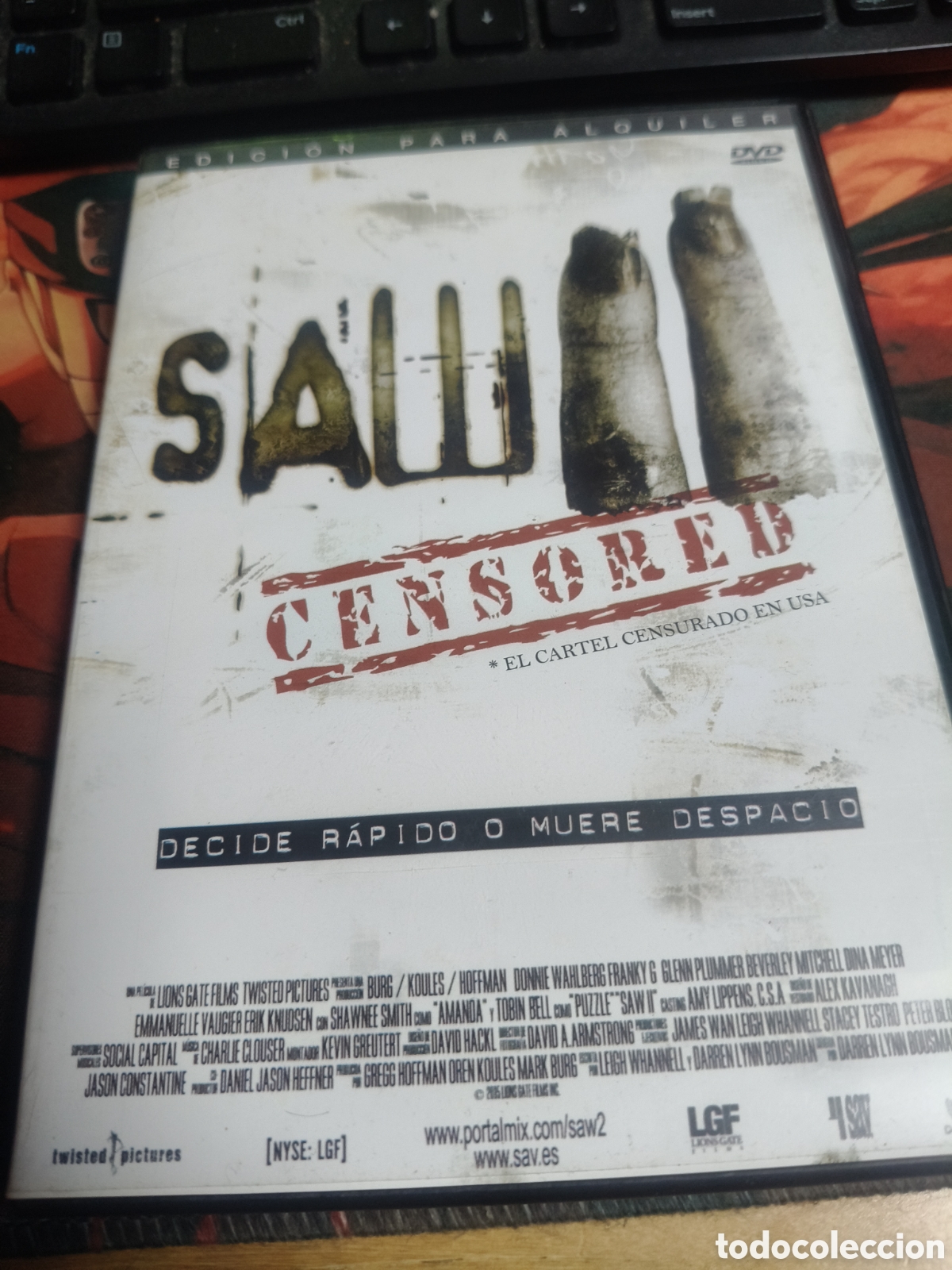 Cine: Saw 2 DVD - 245 (videoclub)