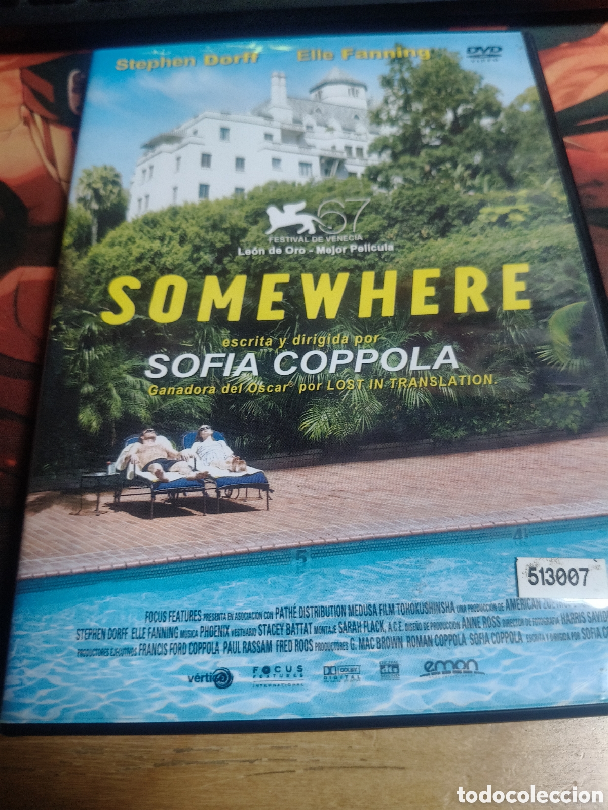 Cine: Somewhere DVD - 245 (videoclub)