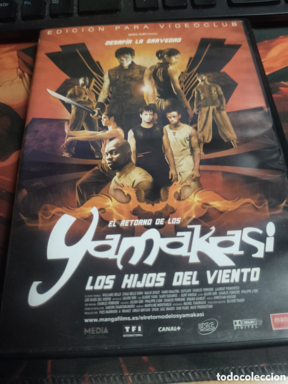 Cine: Yamakasi los hijos del viento dvd - 245 (videoclub)
