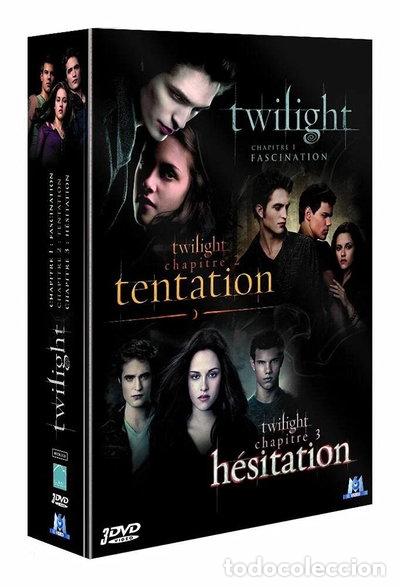 Cine: Coffret Twilight : Fascination, Tentation, H&eacute;sitation- 3475001024398