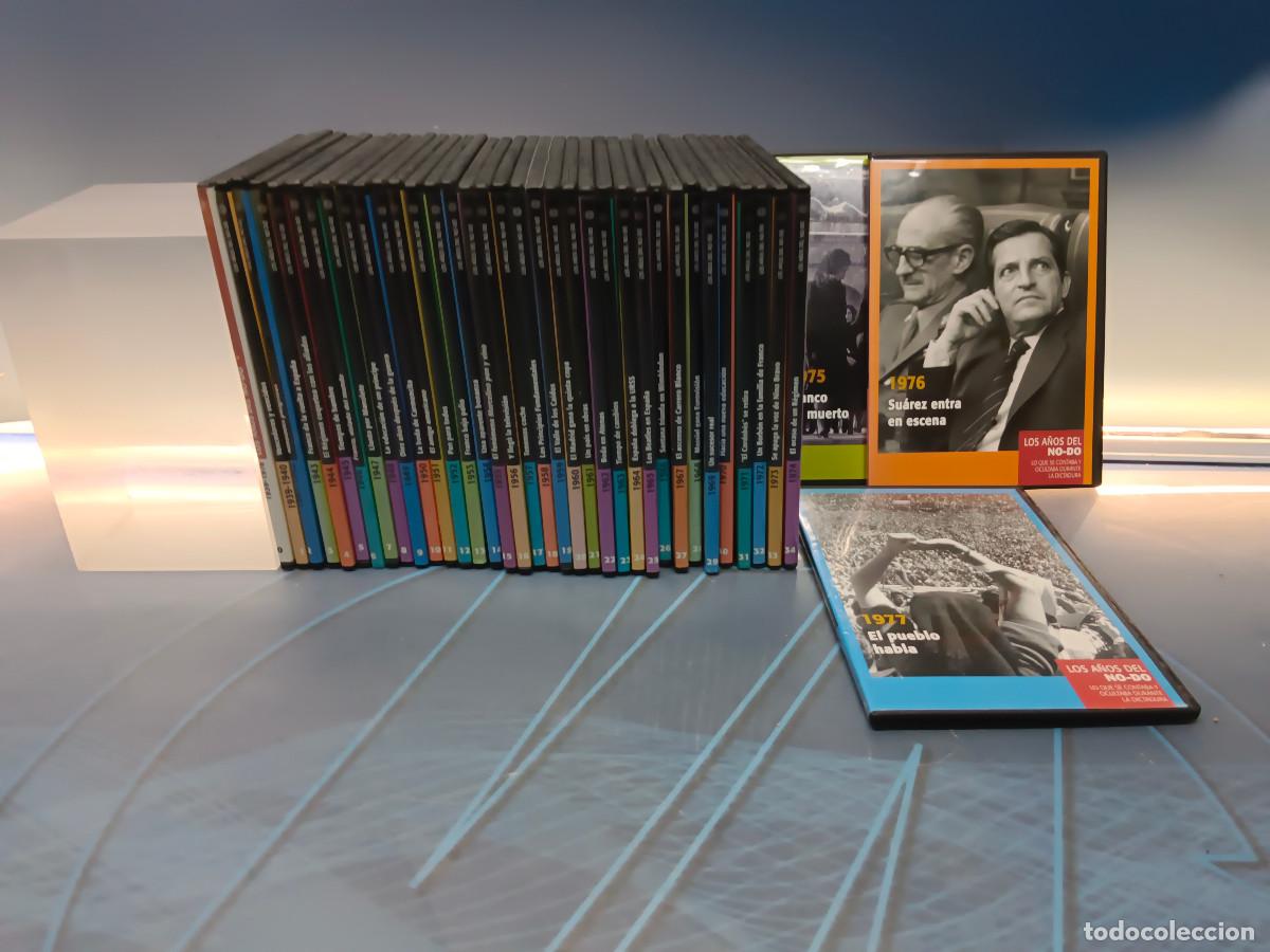 Cine: dvds COLECCION COMPLETA, LOS A&Ntilde;OS DEL NO-DO del 0 al 37- EL MUNDO , 38 dvds en total