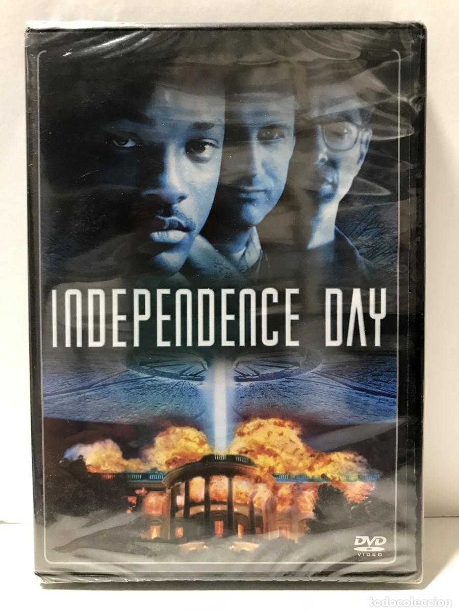 Cine: DVD INDEPENDENCE DAY - WILL SMITH, JEFF GOLDBLUM, BILL PULLMAN (PRECINTADO) (L)