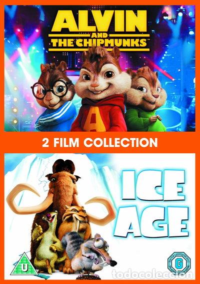 Cine: Alvin and the Chipmunks / Ice Age 1 Double Pack- 5039036044233