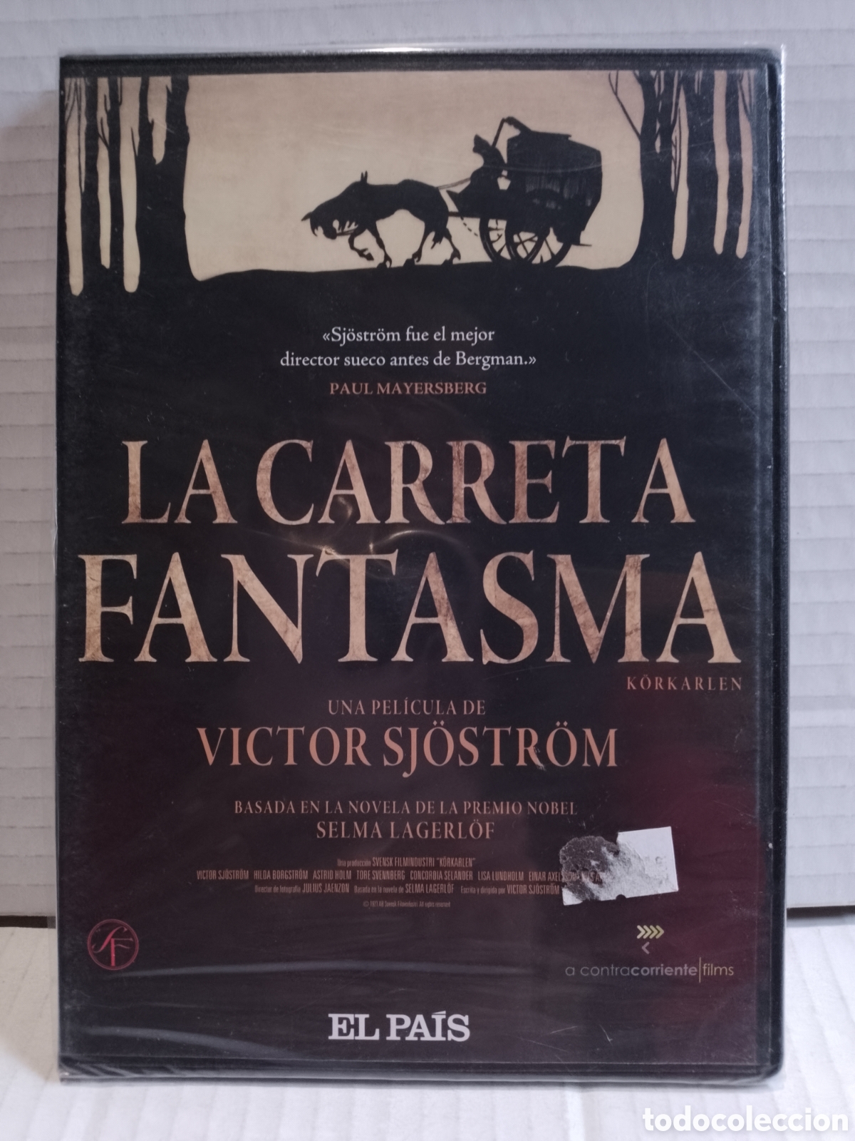 Cine: LA CARRETA FANTASMA - Victor Sj&ouml;str&ouml;m - DVD NUEVO PRECINTADO SLIM
