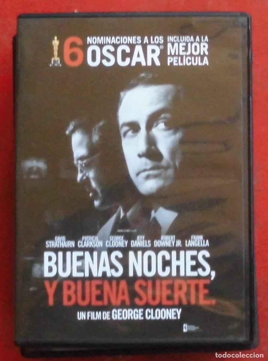Cine: BUENAS NOCHES Y BUENA SUERTE. DVD EN BUEN ESTADO