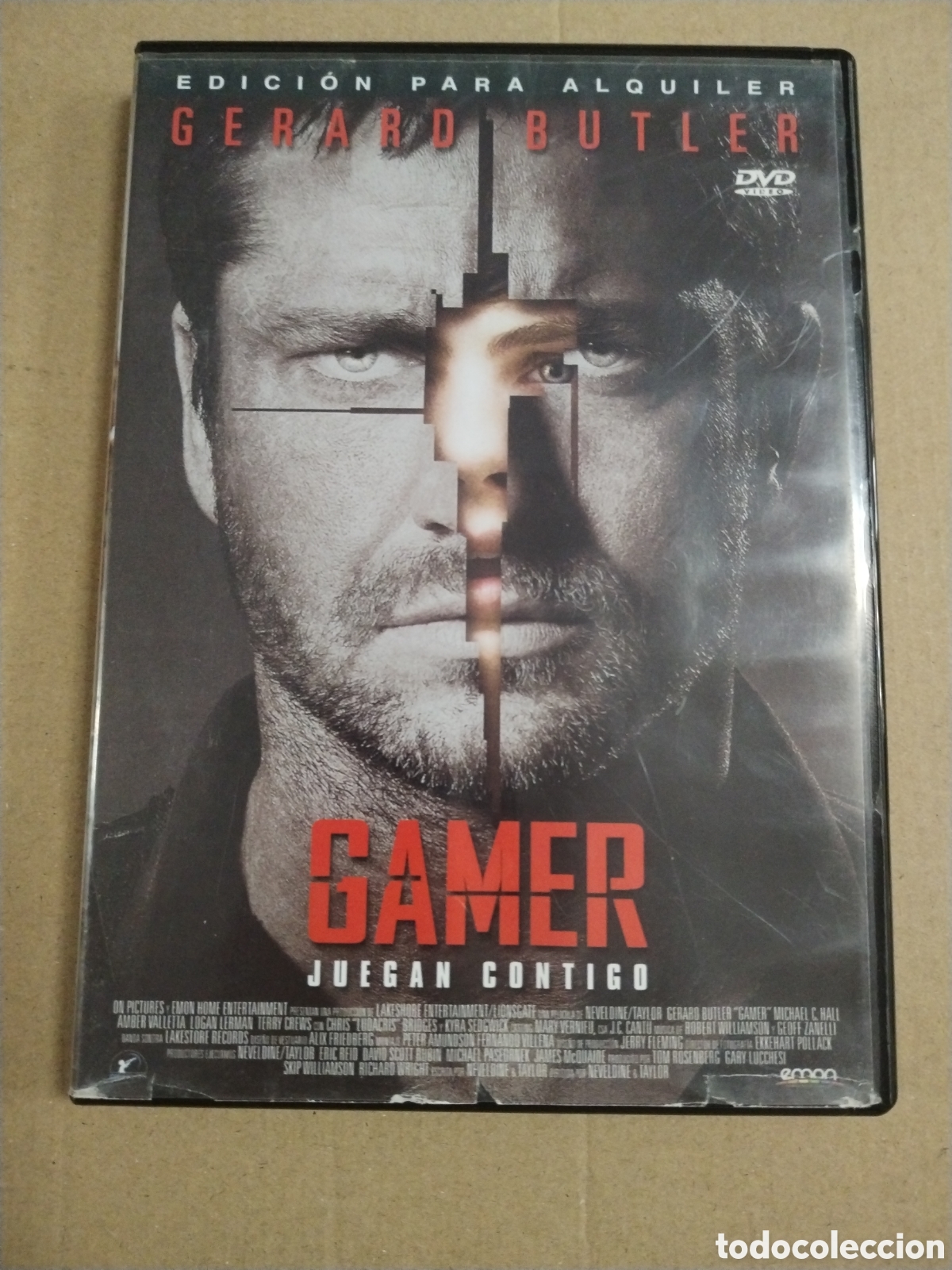 Cine: GAMER (GERARD BUTLER). DVD**