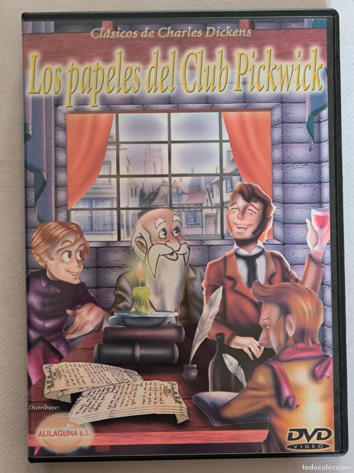 Cine: DVD LOS PAPELES DEL CLUB PICKWICK - CLASICOS DE CHARLES DICKENS - ANIMACION (280)
