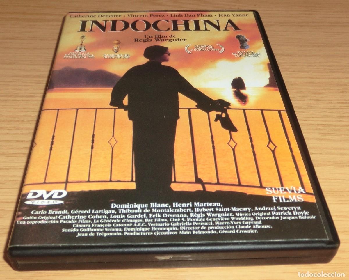 Cine: DVD INDOCHINA - CATHERINE DENEUVE (DE COLECCIONISTA - PERFECTO ESTADO - UN SOLO USO)