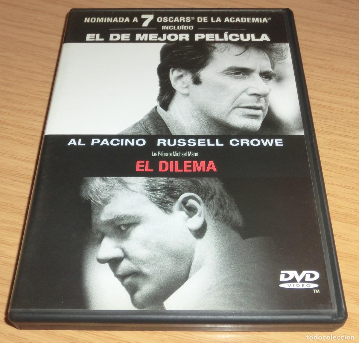 Cine: DVD EL DILEMA - AL PACINO / RUSSELL CROWE (DE COLECCIONISTA - PERFECTO ESTADO - UN SOLO USO)