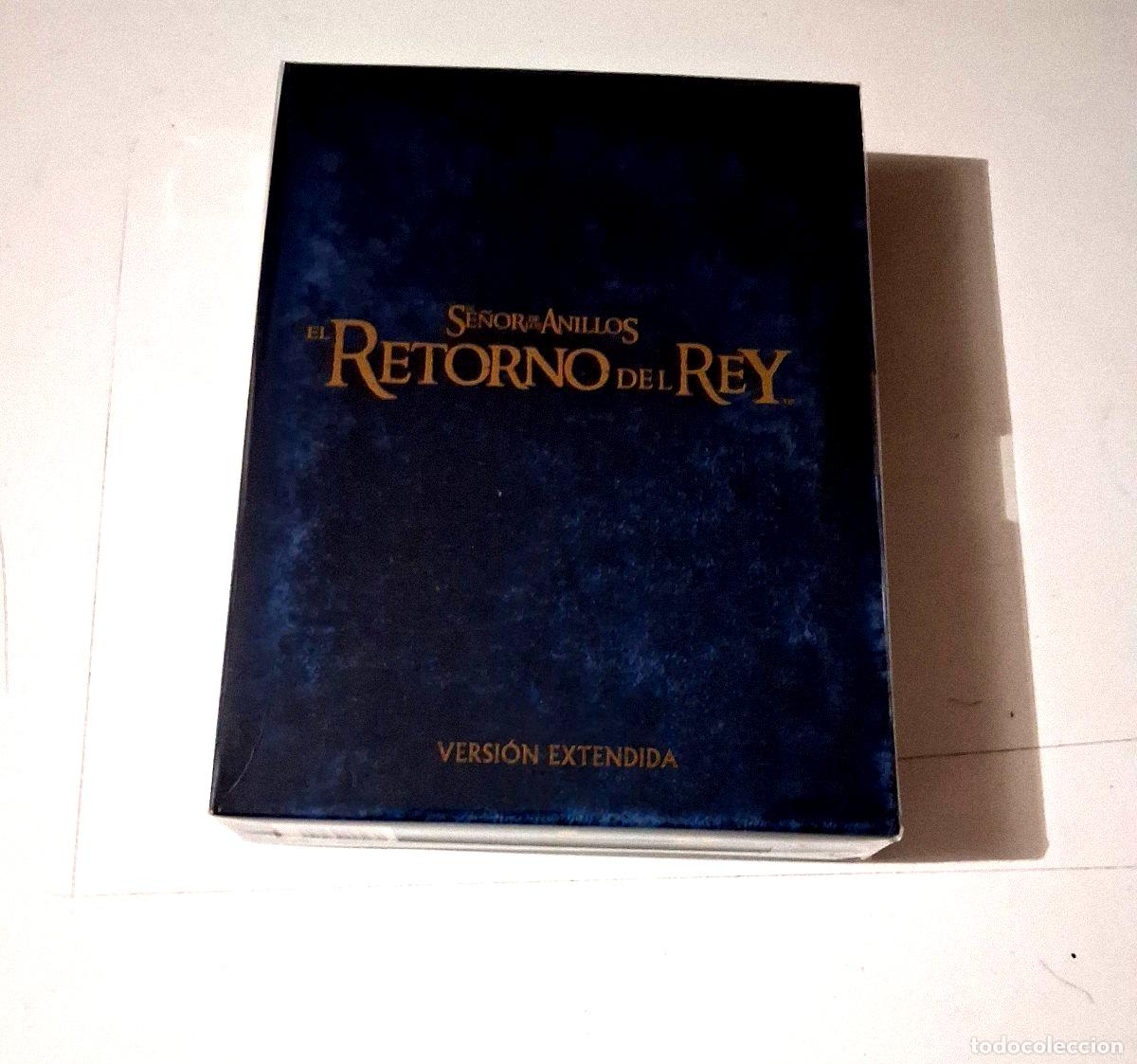 Cine: DVD &rdquo;EL RETORNO DEL REY&rdquo; 4DVD DIGIPACK EL SE&Ntilde;OR DE LOS ANILLOS VERSION EXTENDIDA