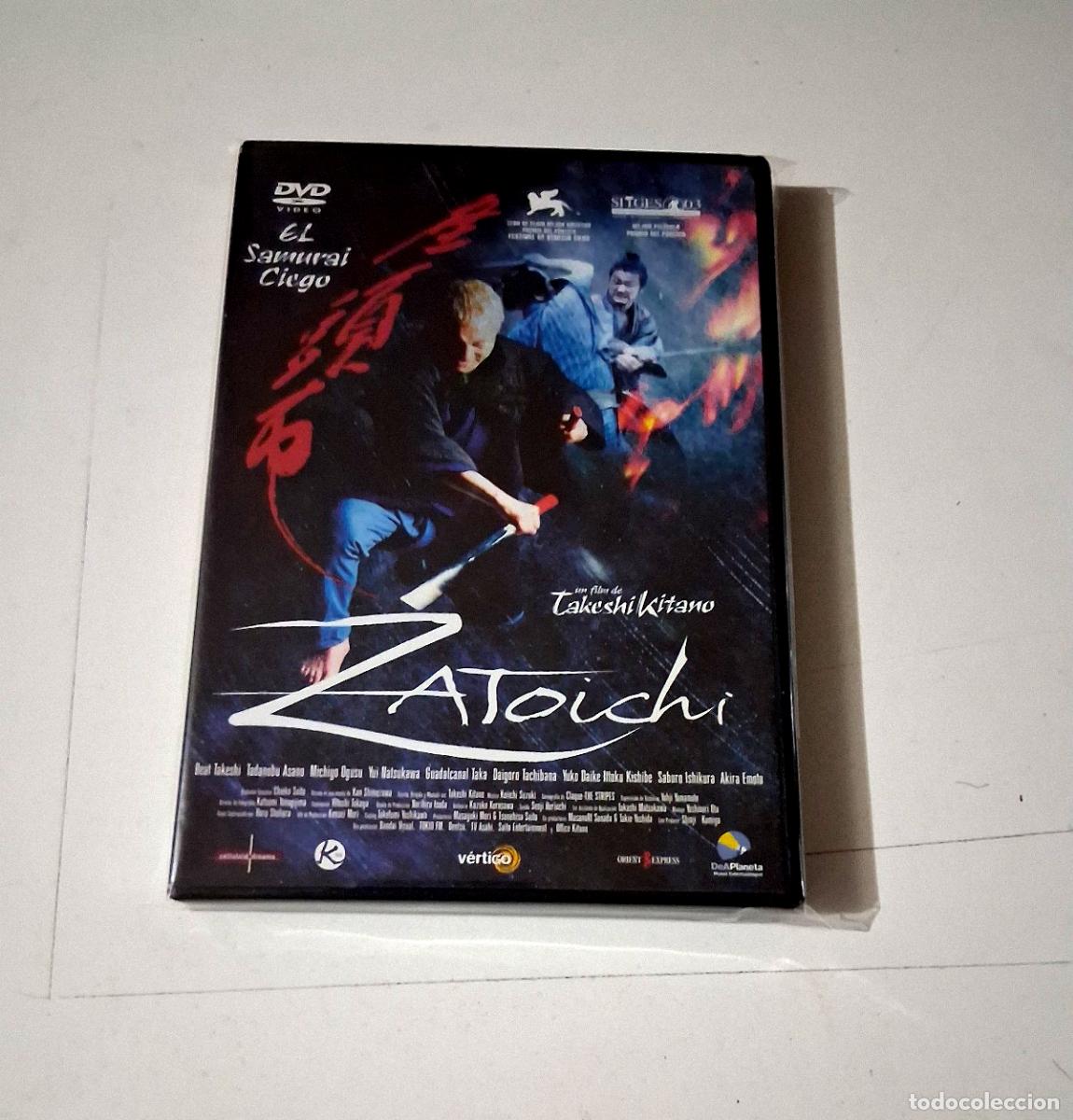 Cine: DVD &rdquo;ZATOICHI&rdquo; COMO NUEVO TAKESHI KITANO BEAT TAKESHI TADANOBU ASANO