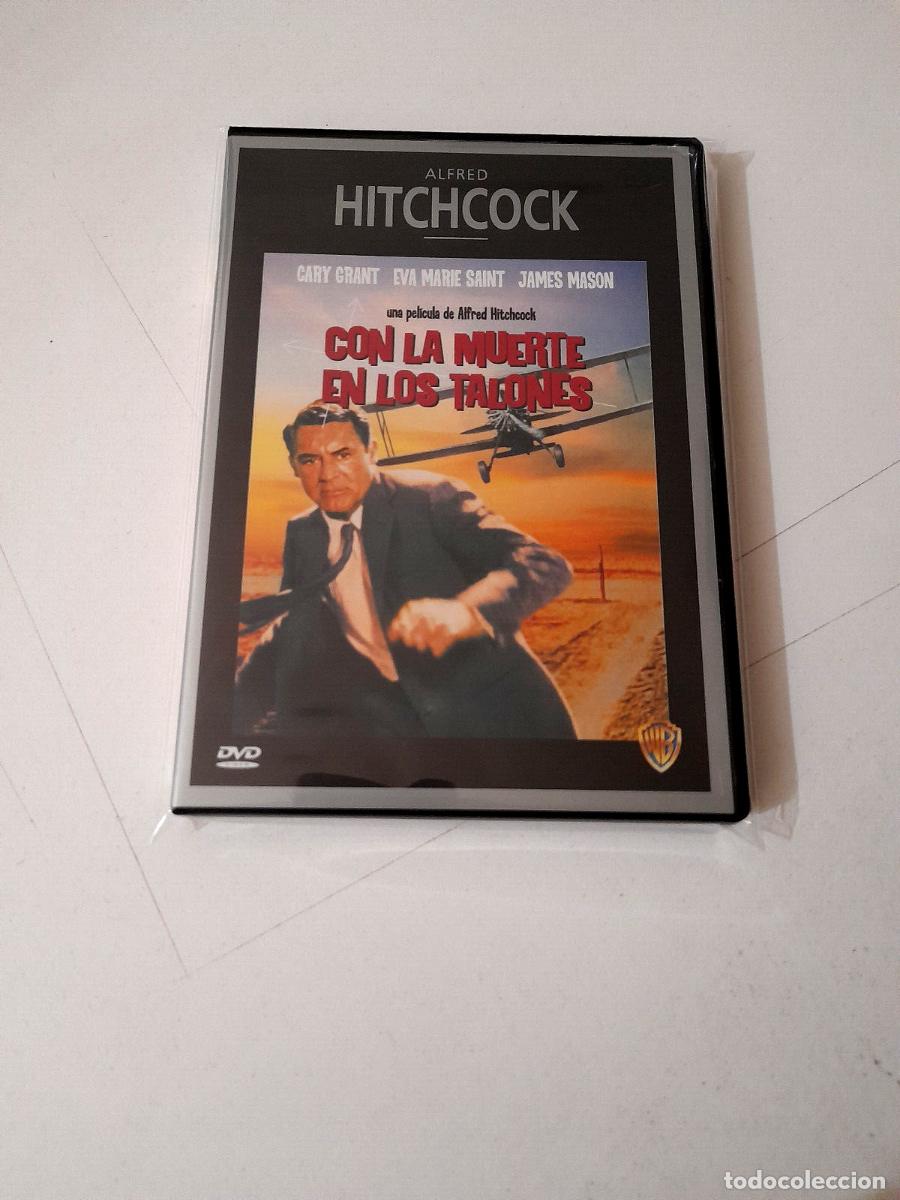 Cine: DVD &rdquo;CON LA MUERTE EN LOS TALONES&rdquo; COMO NUEVO ALFRED HITCHCOCK CARY GRANT