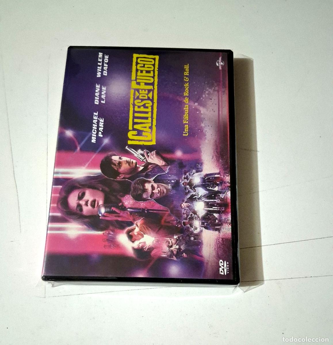 Cine: DVD &rdquo;CALLES DE FUEGO&rdquo; WALTER HILL MICHAEL PARE DIANE LANE WILLEM DAFOE