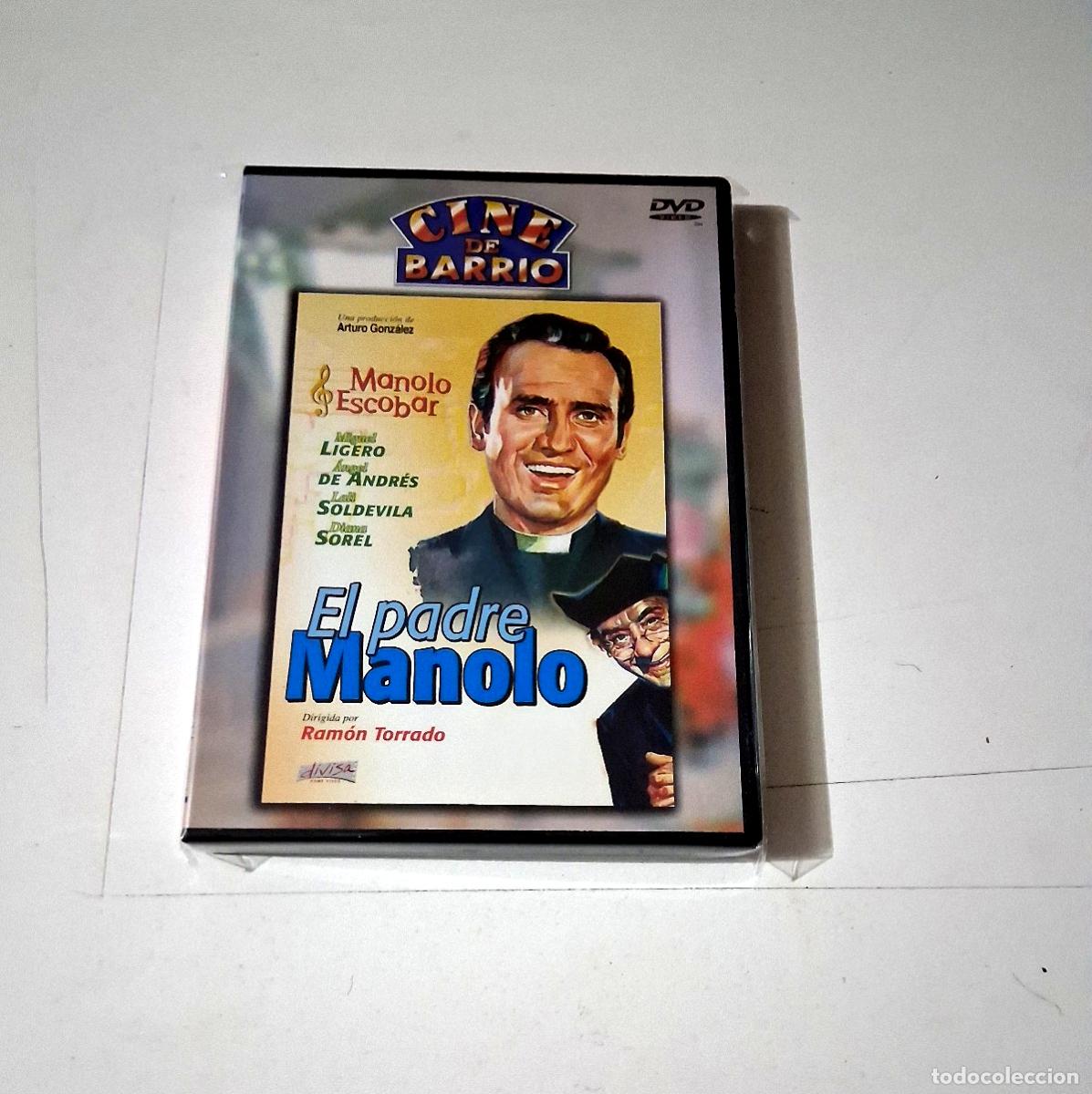 Cine: DVD &rdquo;EL PADRE MANOLO&rdquo; RAMON TORRADO MANOLO ESCOBAR MIGUEL LIGERO ANGEL DE ANDRES