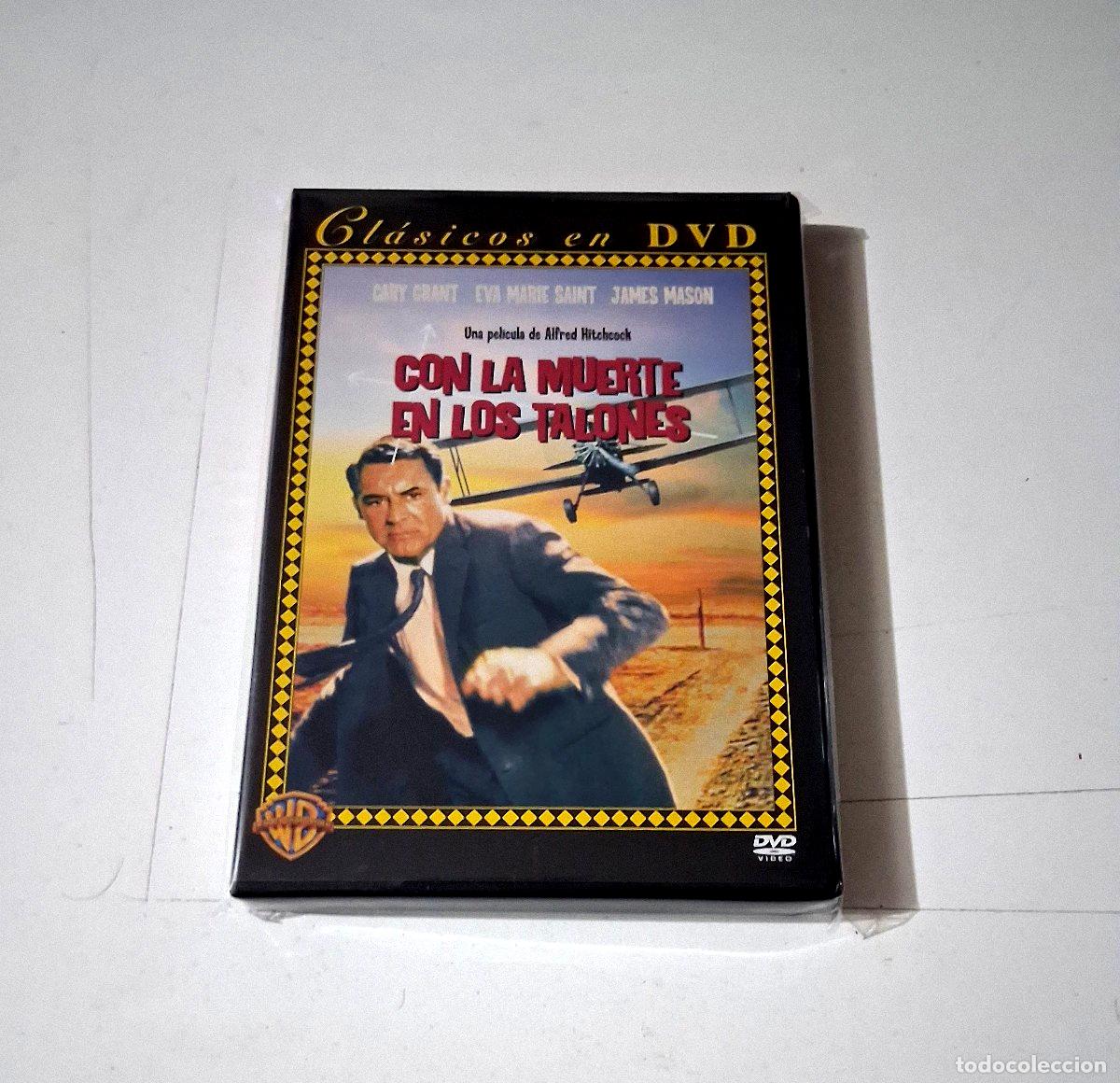 Cine: DVD &rdquo;CON LA MUERTE EN LOS TALONES&rdquo; ALFRED HITCHCOCK CARY GRANT
