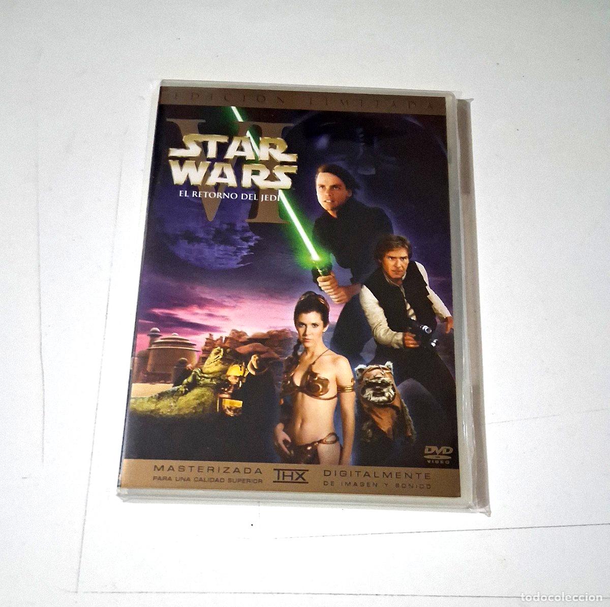 Cine: DVD &rdquo;STAR WARS EL RETORNO DEL JEDI&rdquo; 2DVD EDICION LIMITADA CAJA SLIM LA GUERRA