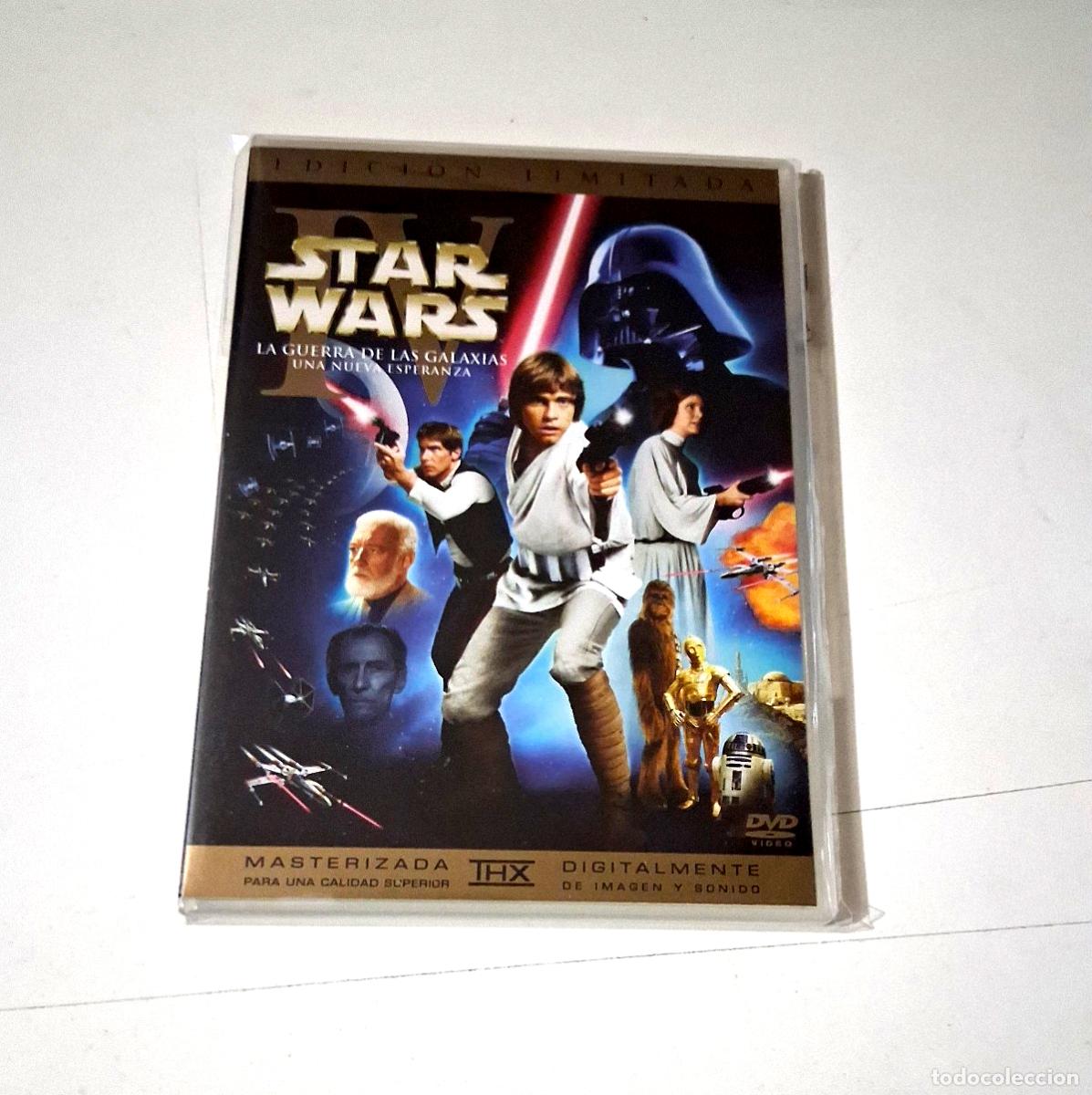 Cine: DVD &rdquo;STAR WARS UNA NUEVA ESPERANZA&rdquo; 2DVD EDICION LIMITADA CAJA SLIM LA GUERRA