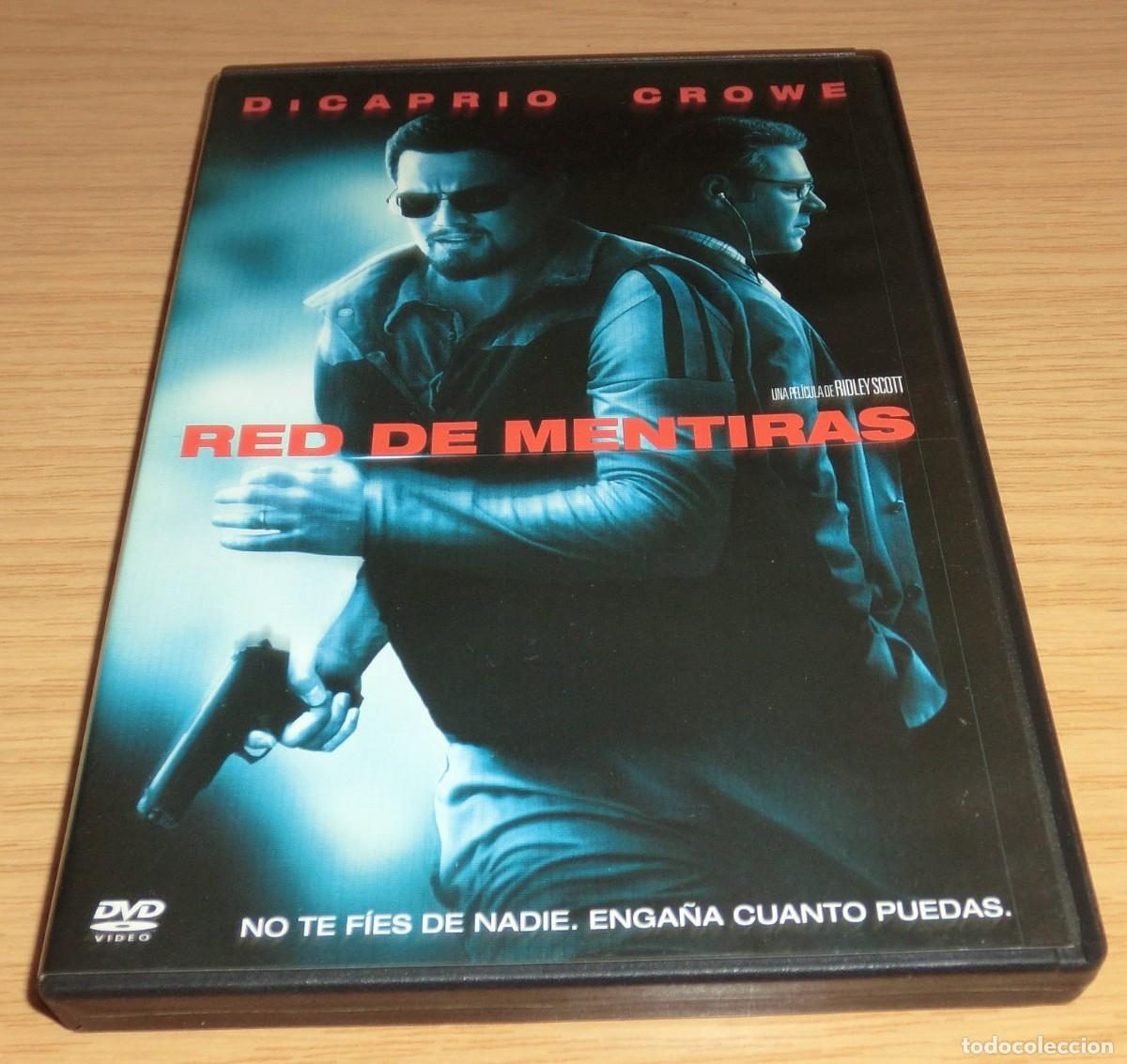 Cine: DVD RED DE MENTIRAS - DICAPRIO CROWE (DE COLECCIONISTA - PERFECTO ESTADO - UN SOLO USO)