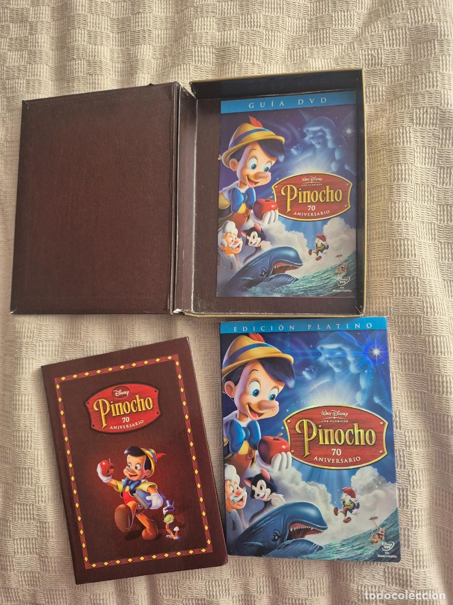 Cine: Pinocho, edicion 70 aniversario, 2 discos dvd + cuento ilustrado Wslt Disney